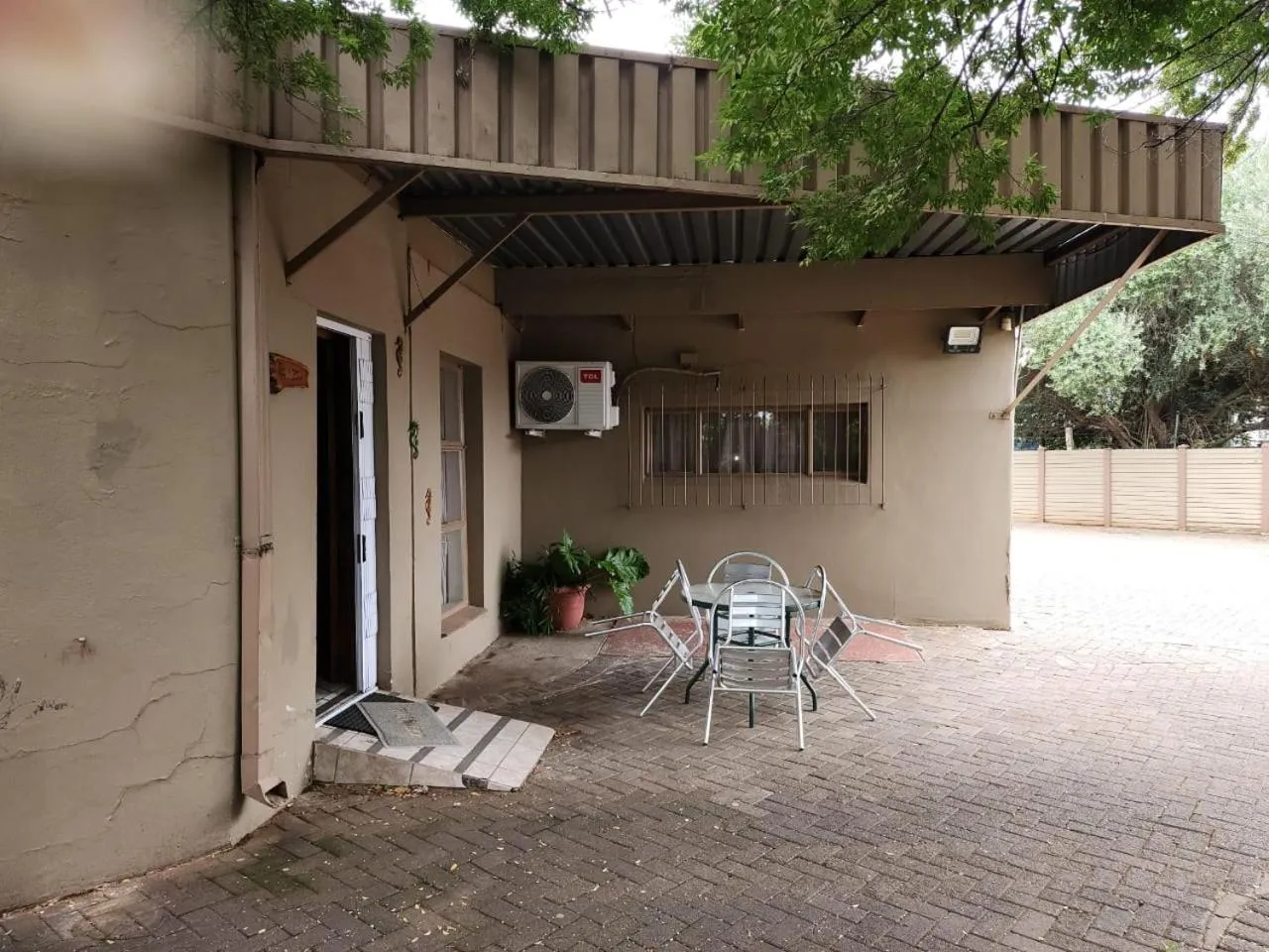 Patio in Rusplek Guesthouse and Conference Centre