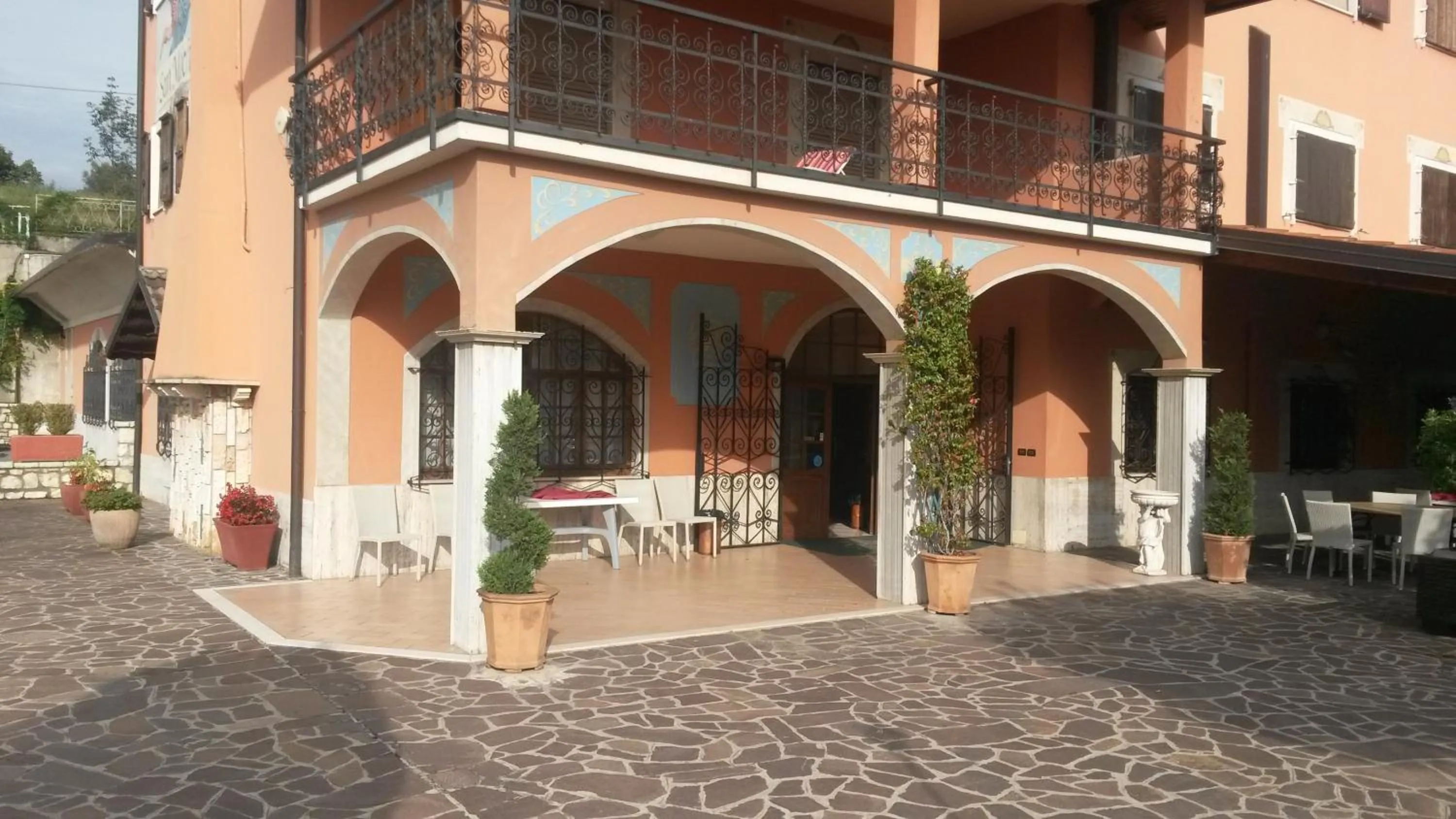 Balcony/Terrace in Ristorante Albergo San Michele