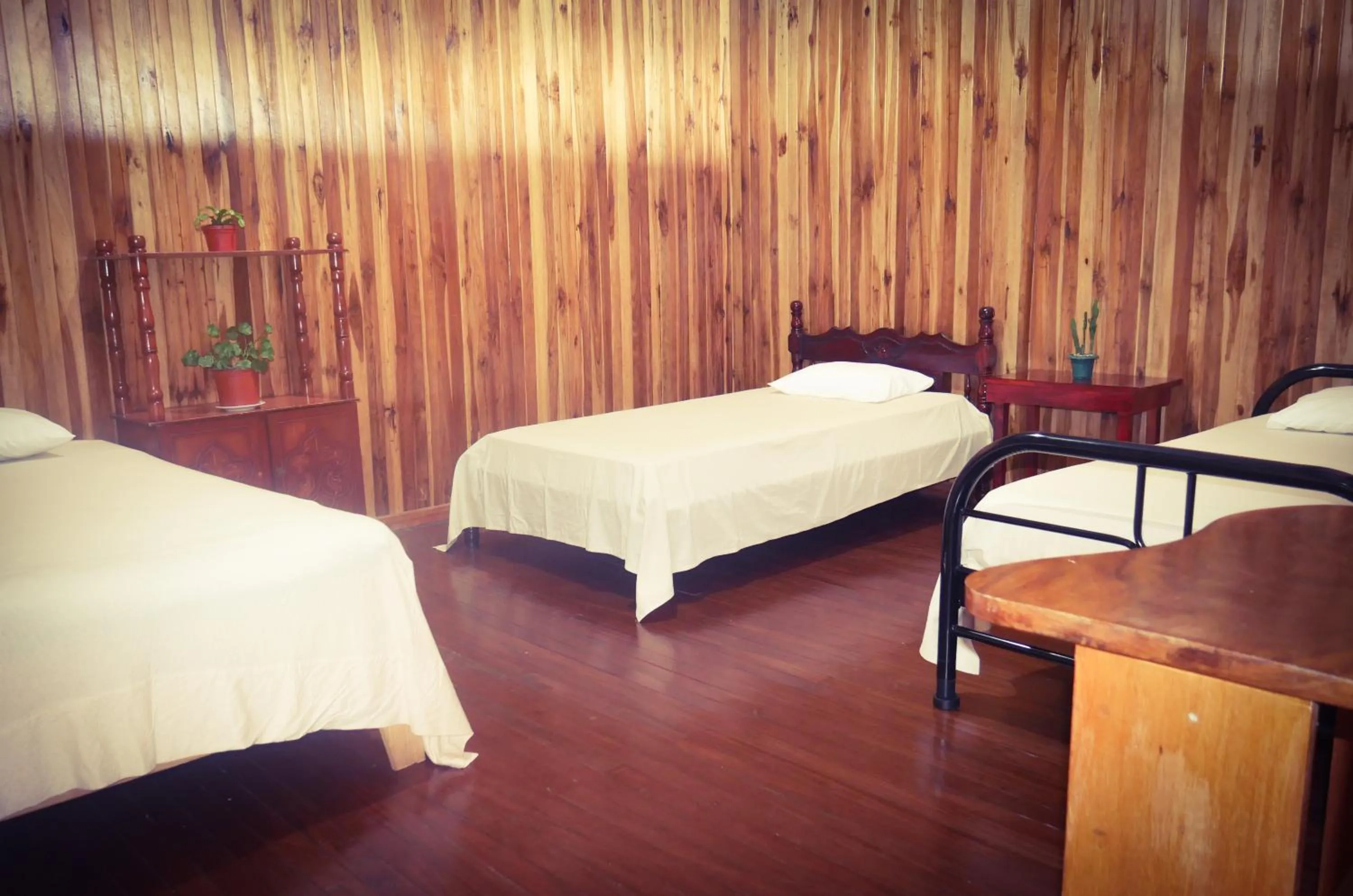 Bed in Monte Los Lirios Lodge