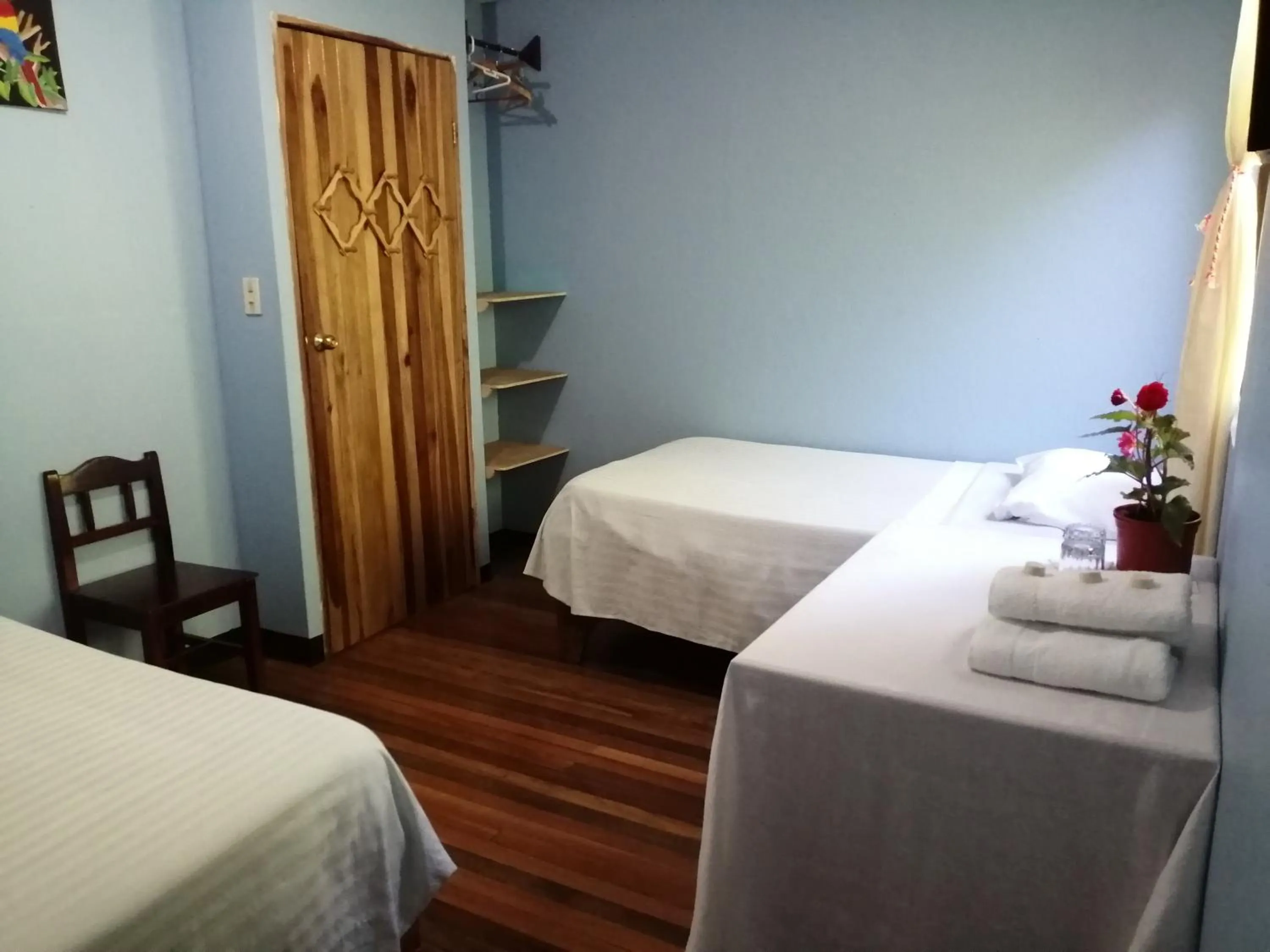 Bed in Monte Los Lirios Lodge