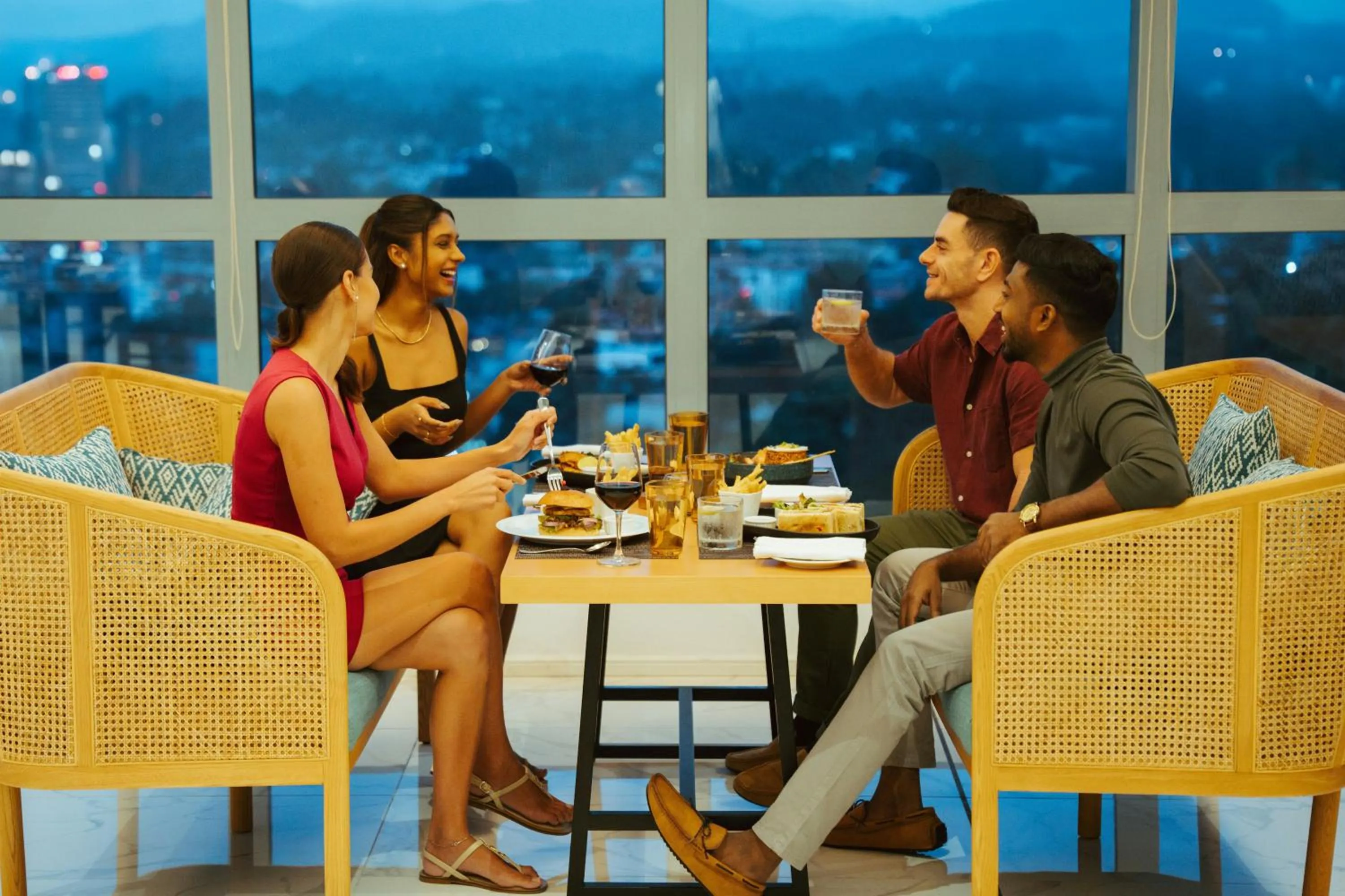 Dining area in Kandy Myst by Cinnamon