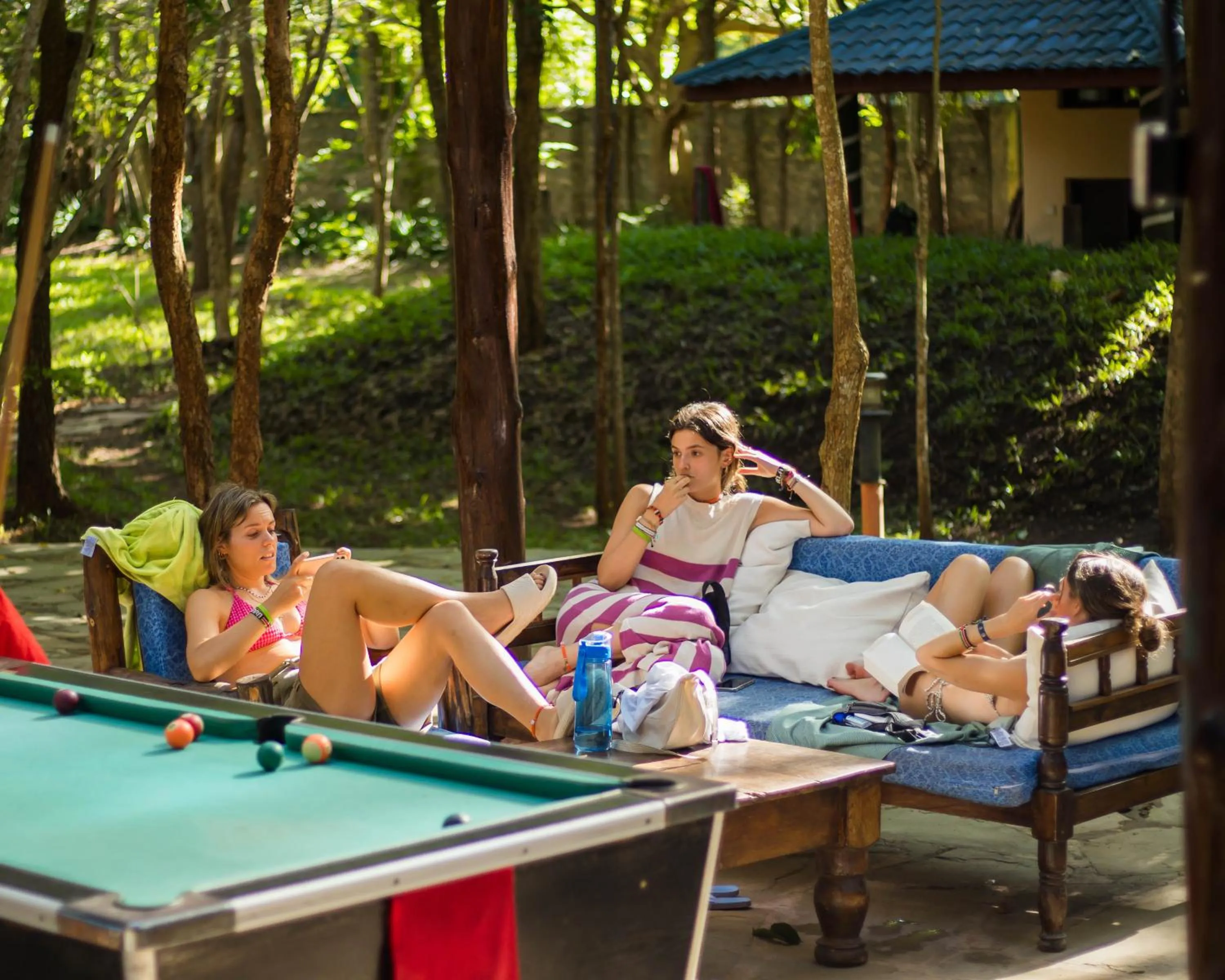 Billiard in Kijani Cottages Diani Beach