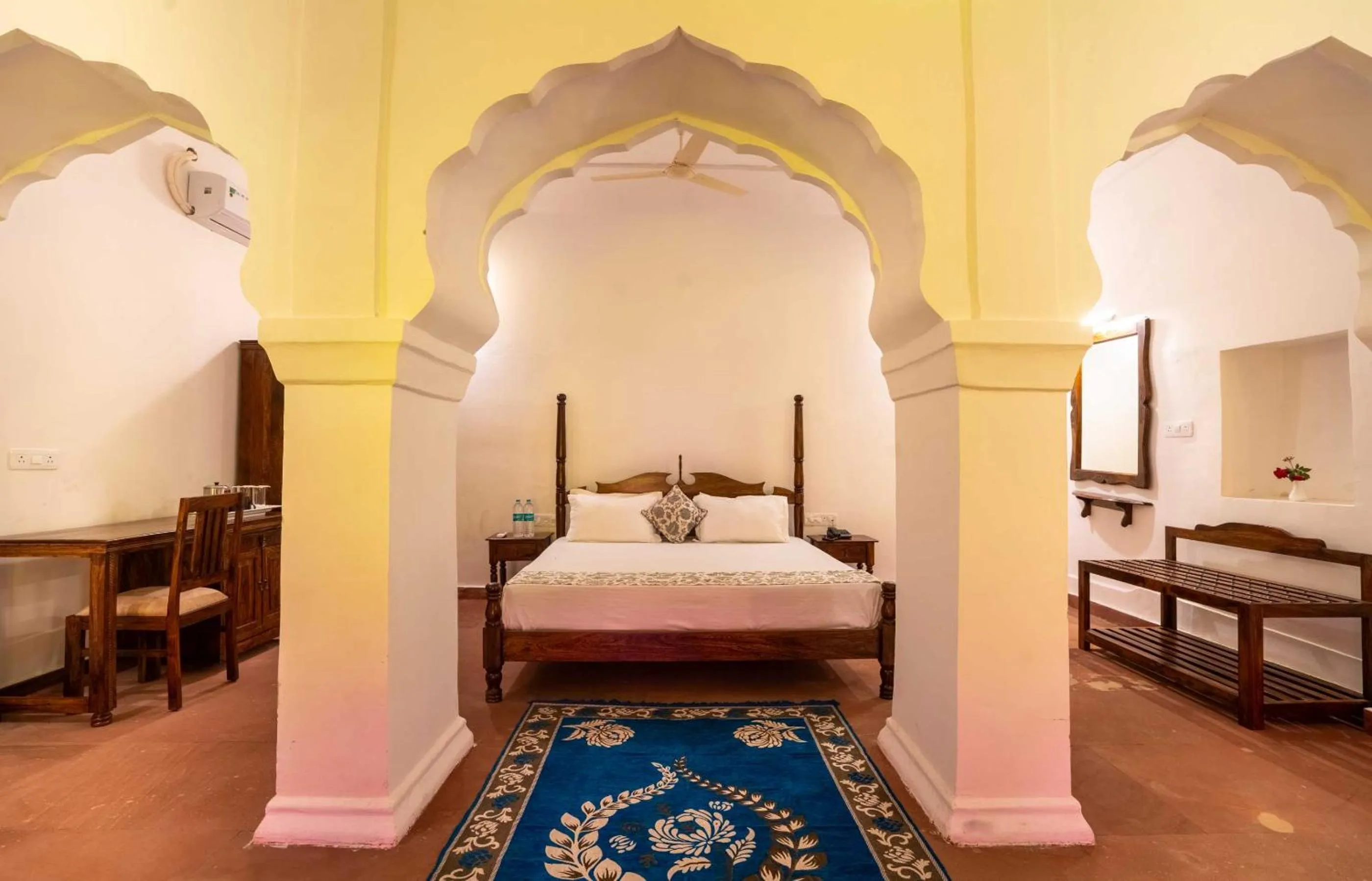 Bedroom, Bed in Fort Khawa Palace and Resort