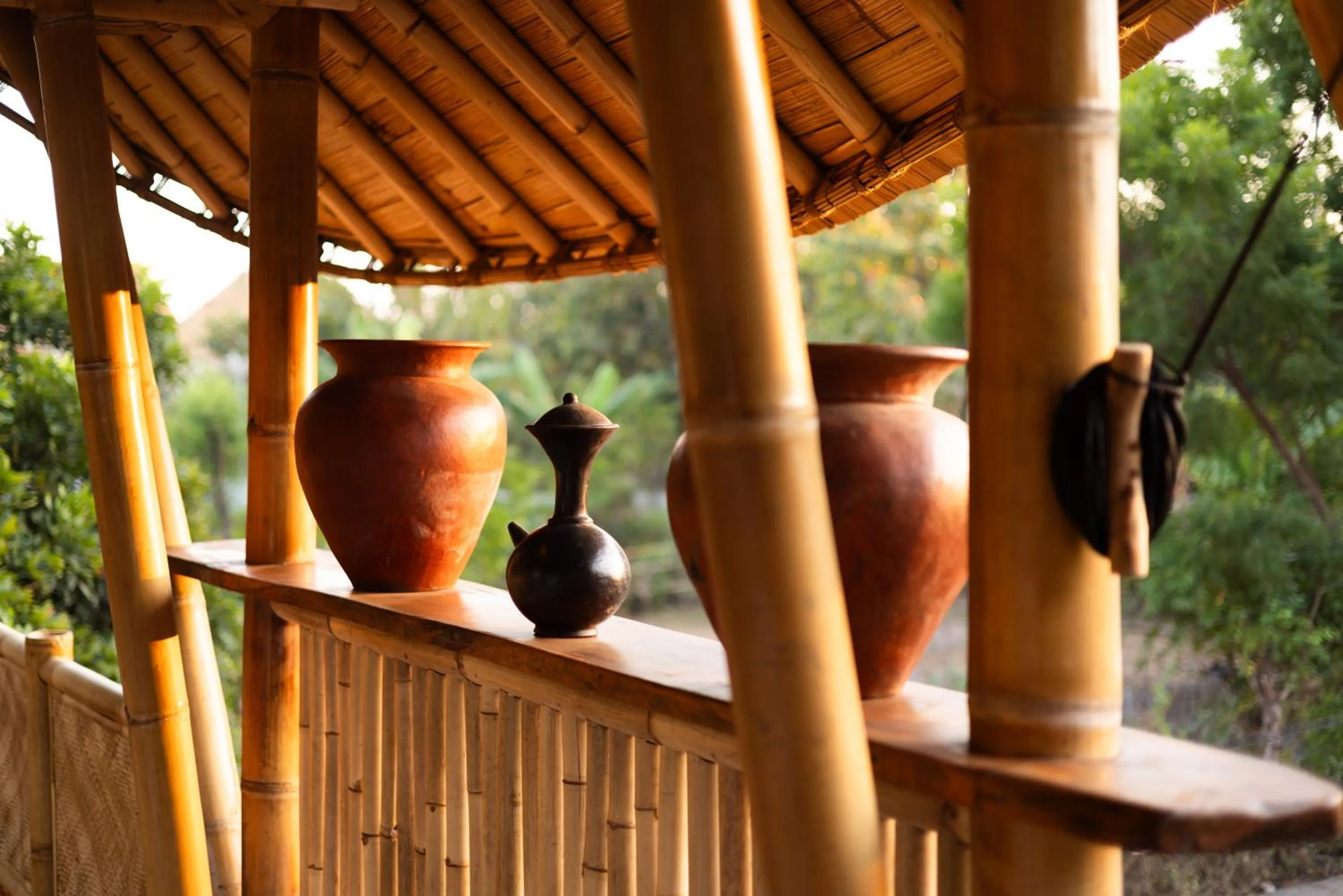 Balcony/Terrace in Villa Samyama