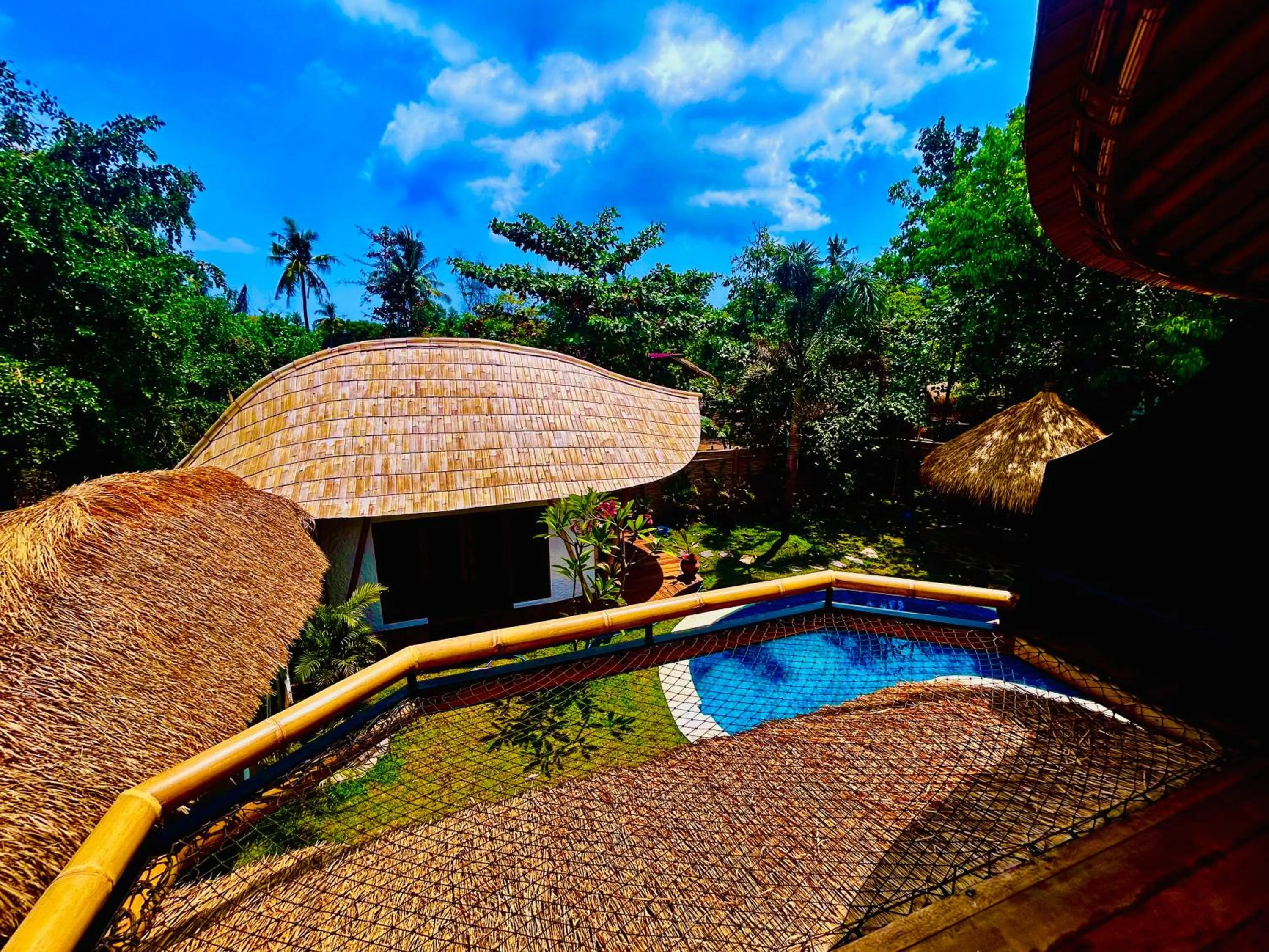 Balcony/Terrace in Villa Samyama