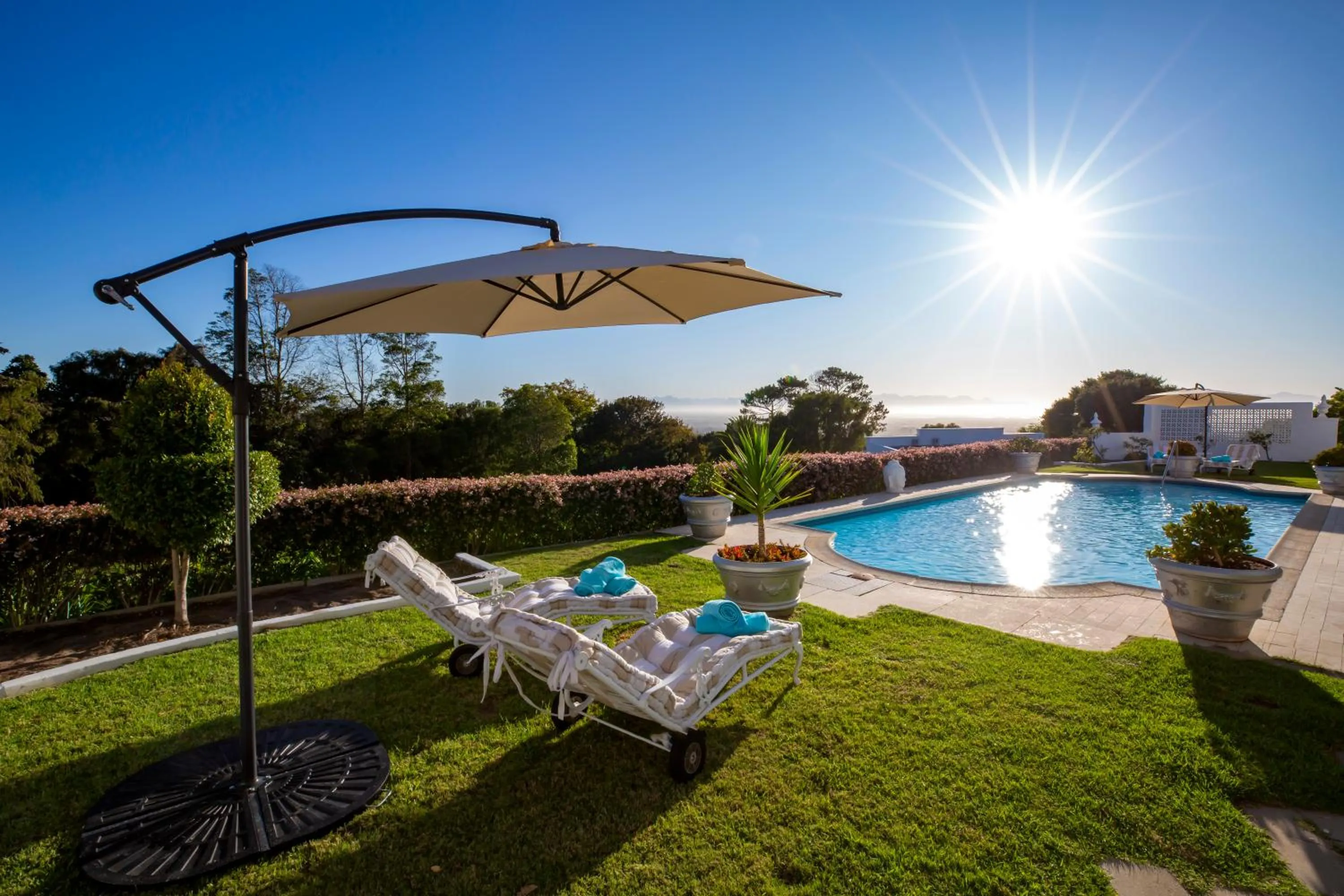 Swimming pool in Stillness Manor Estate & Spa