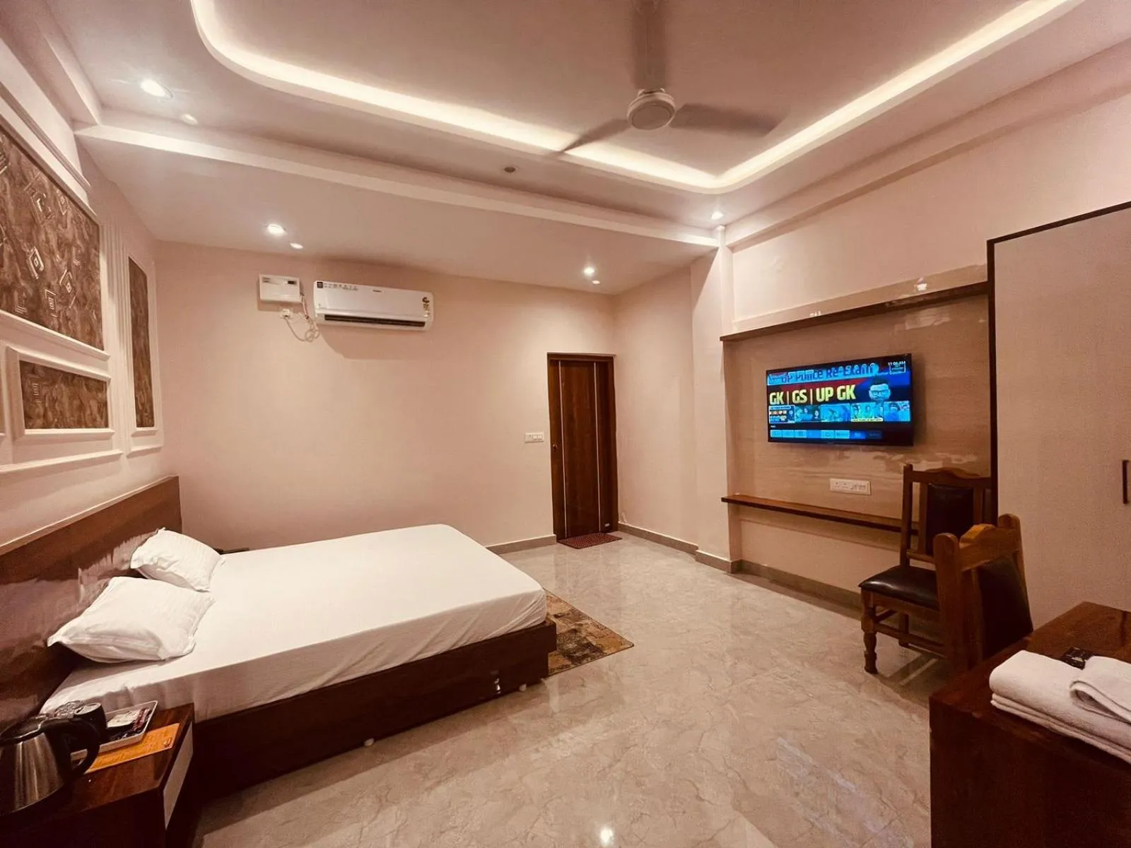 Bed in Hotel Ram Anandam Inn