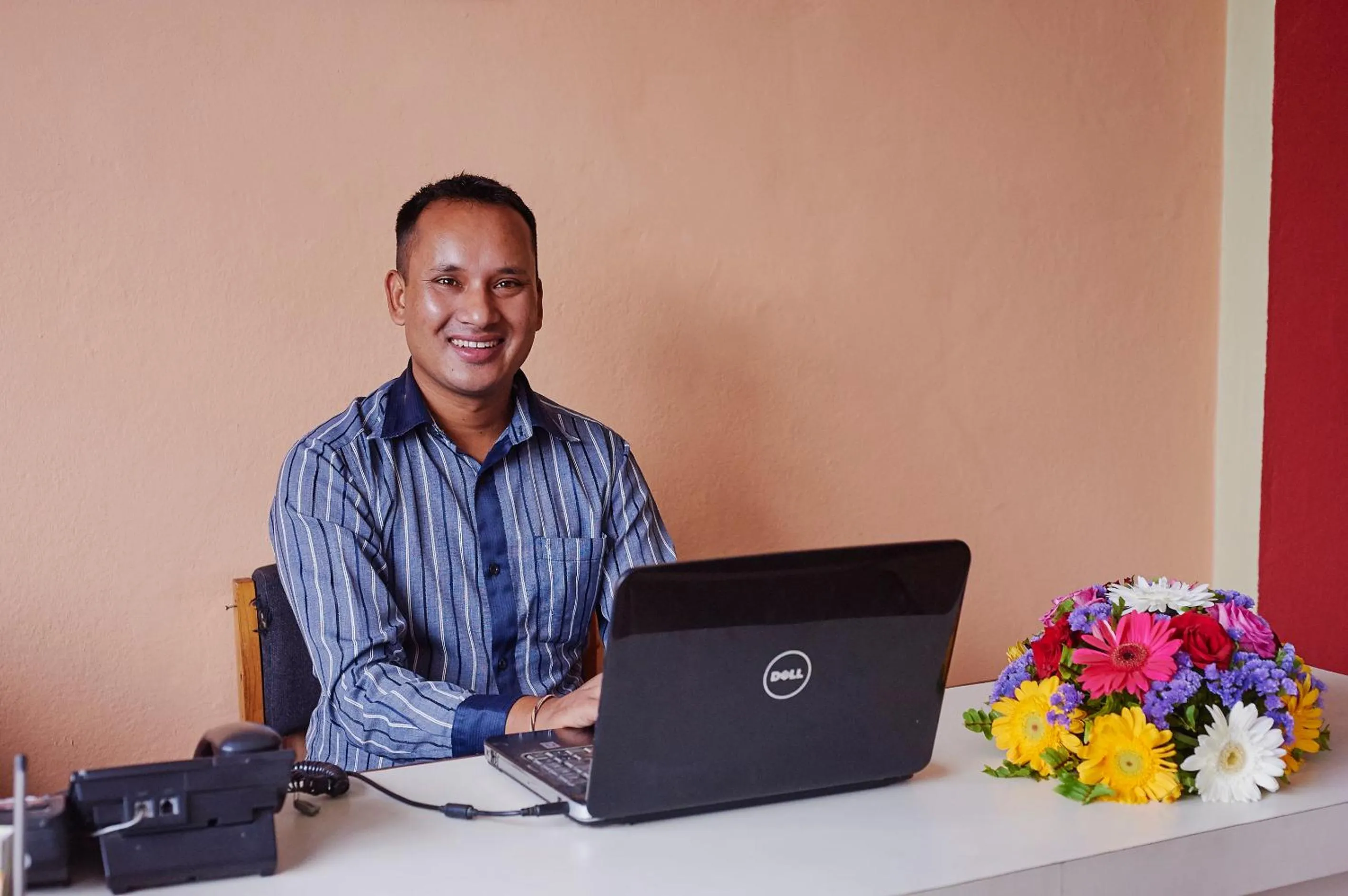 Staff in Bodhi Guest House