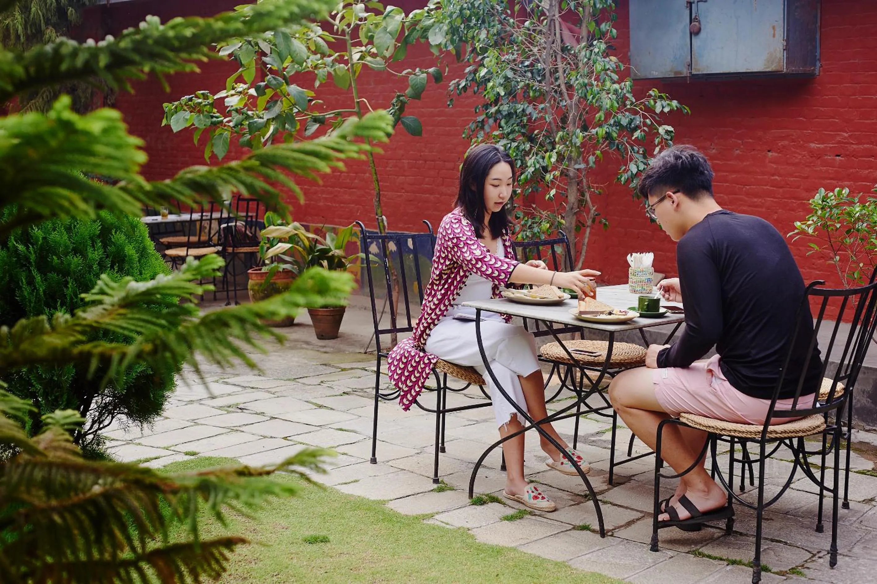 People in Bodhi Guest House