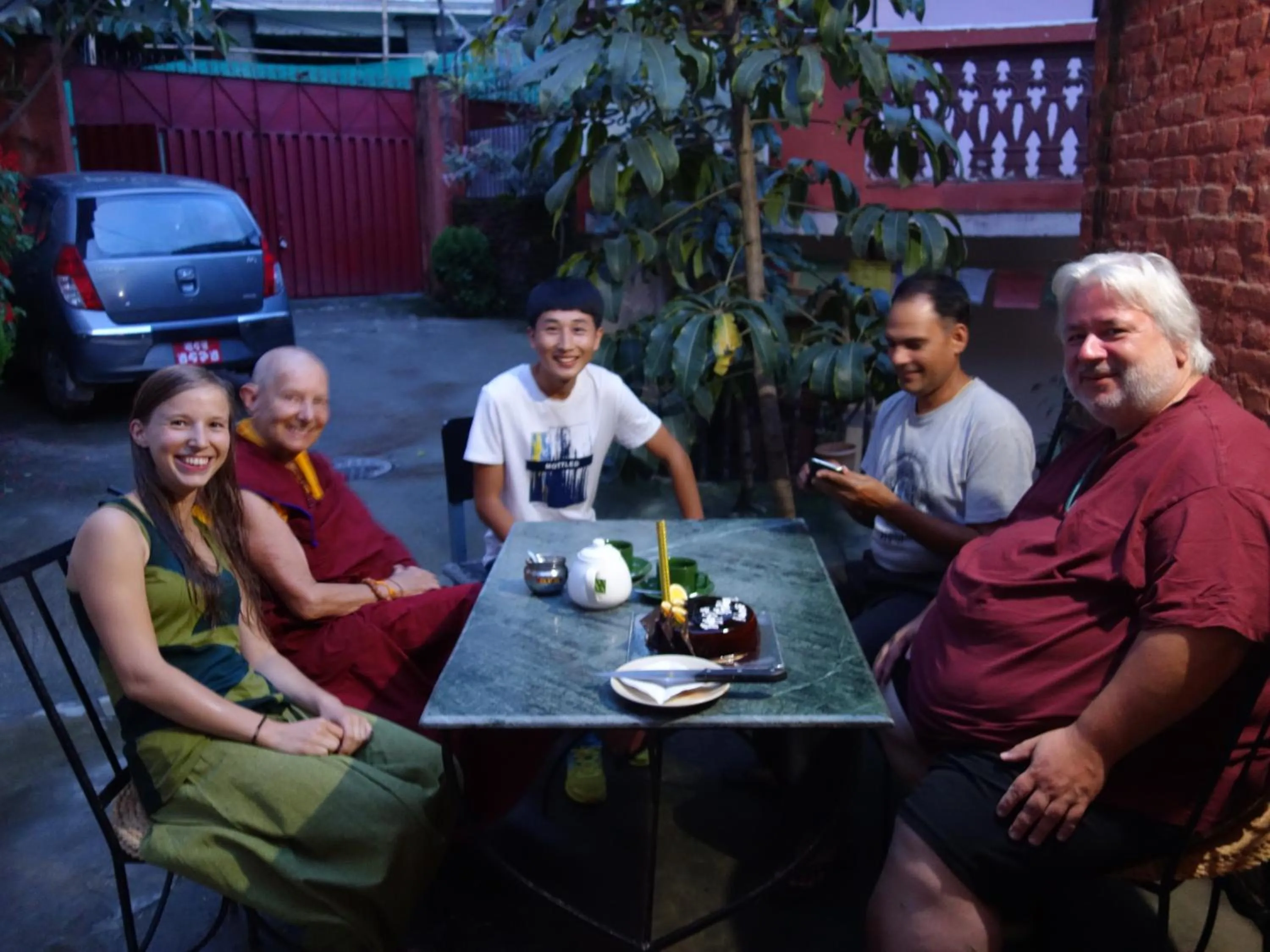 Breakfast in Bodhi Guest House