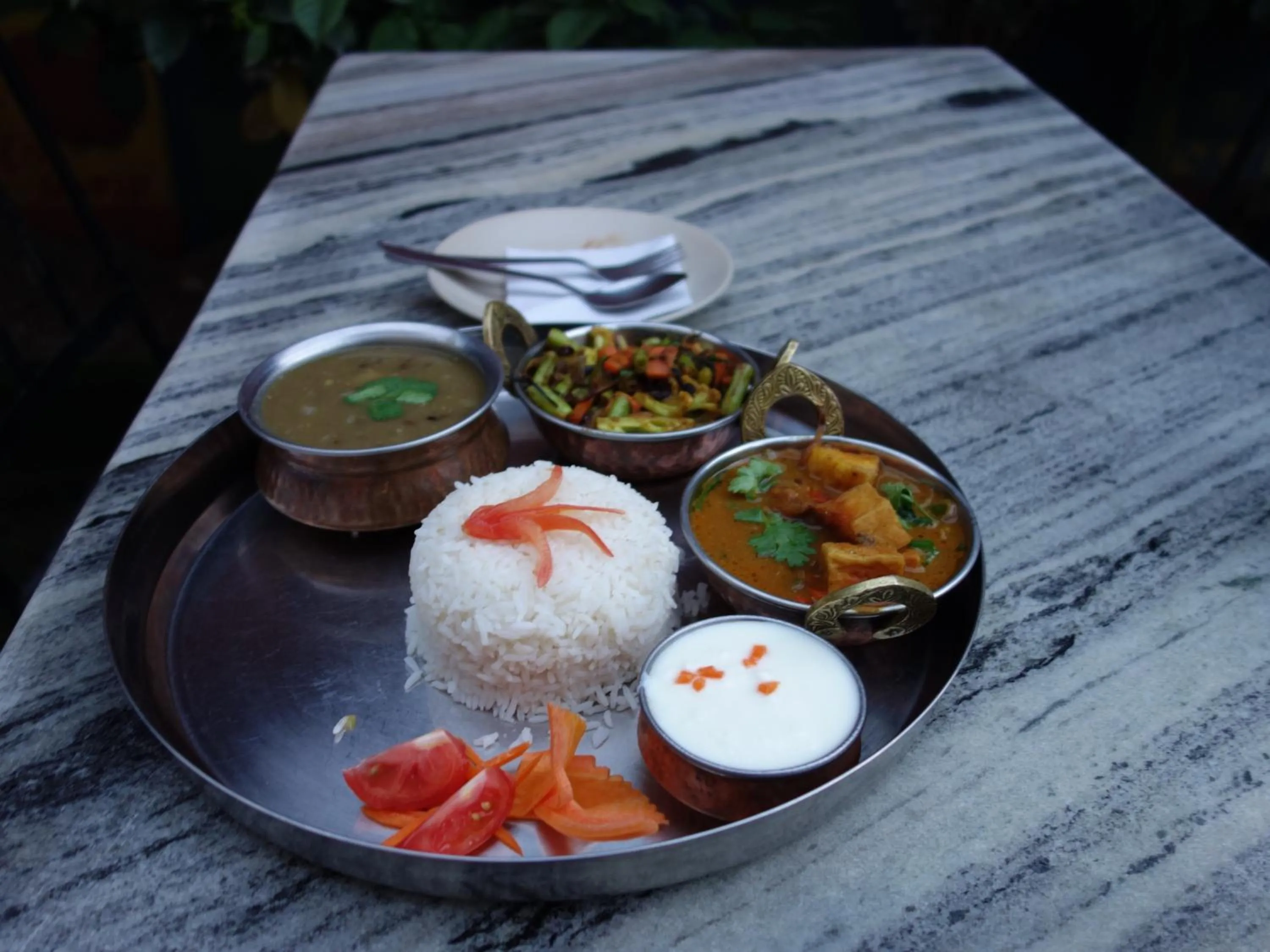 Lunch in Bodhi Guest House