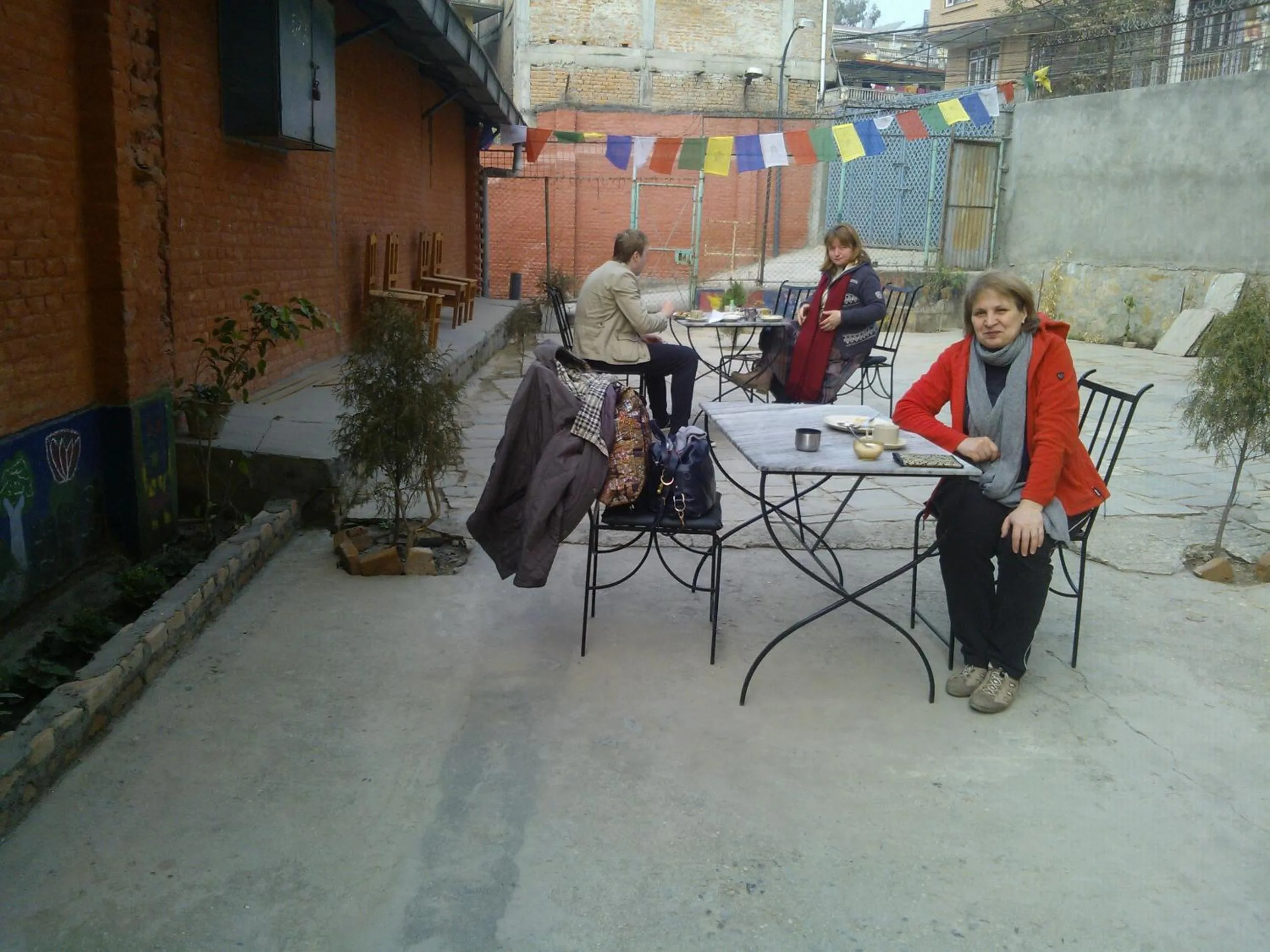 Garden in Bodhi Guest House