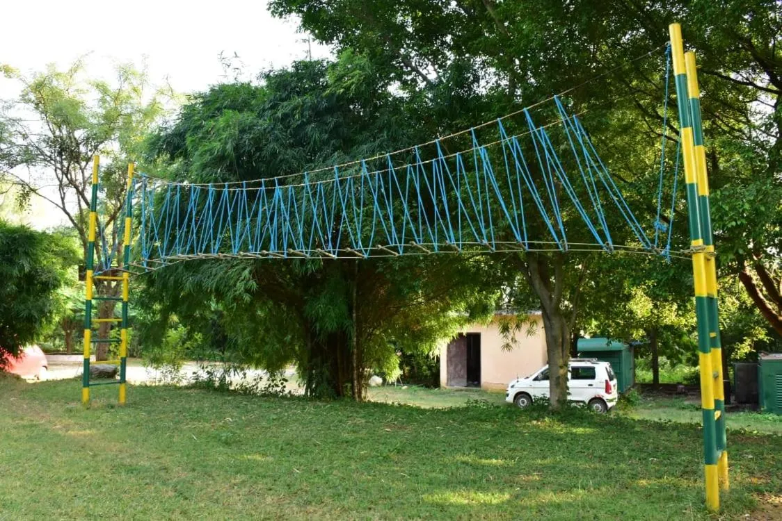 Garden view in Click Resort Corbett Tiger Den