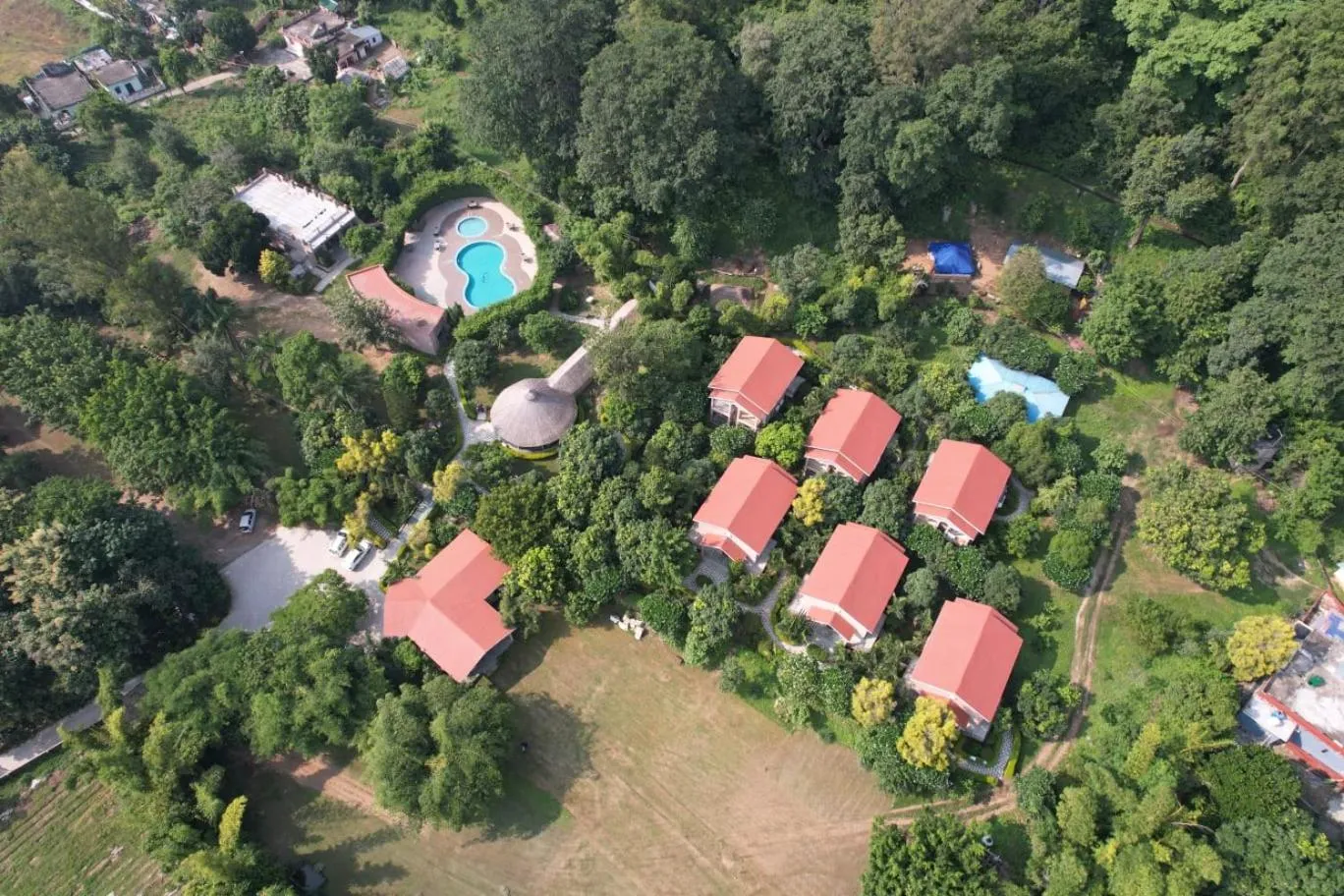 Property building in Click Resort Corbett Tiger Den