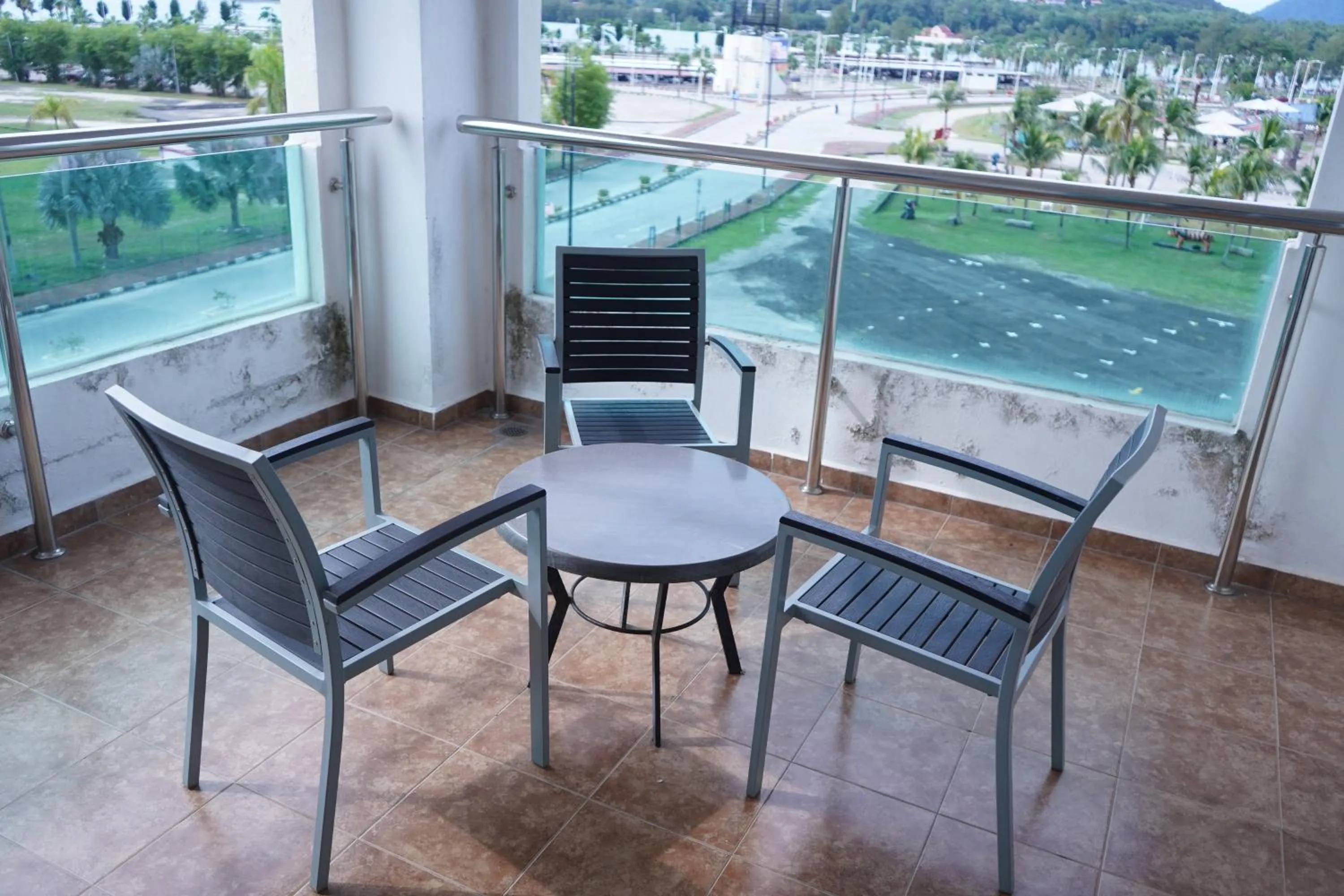 Balcony/Terrace in Seaside Retreat Homestay Pangkor Marina Lumut