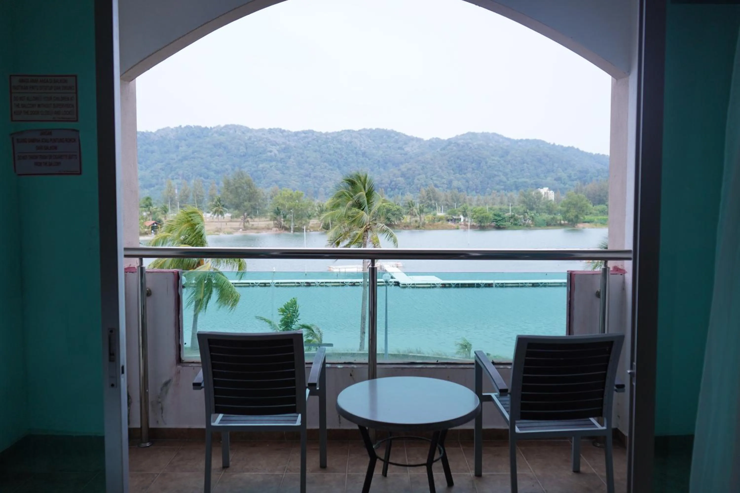 Balcony/Terrace in Seaside Retreat Homestay Pangkor Marina Lumut