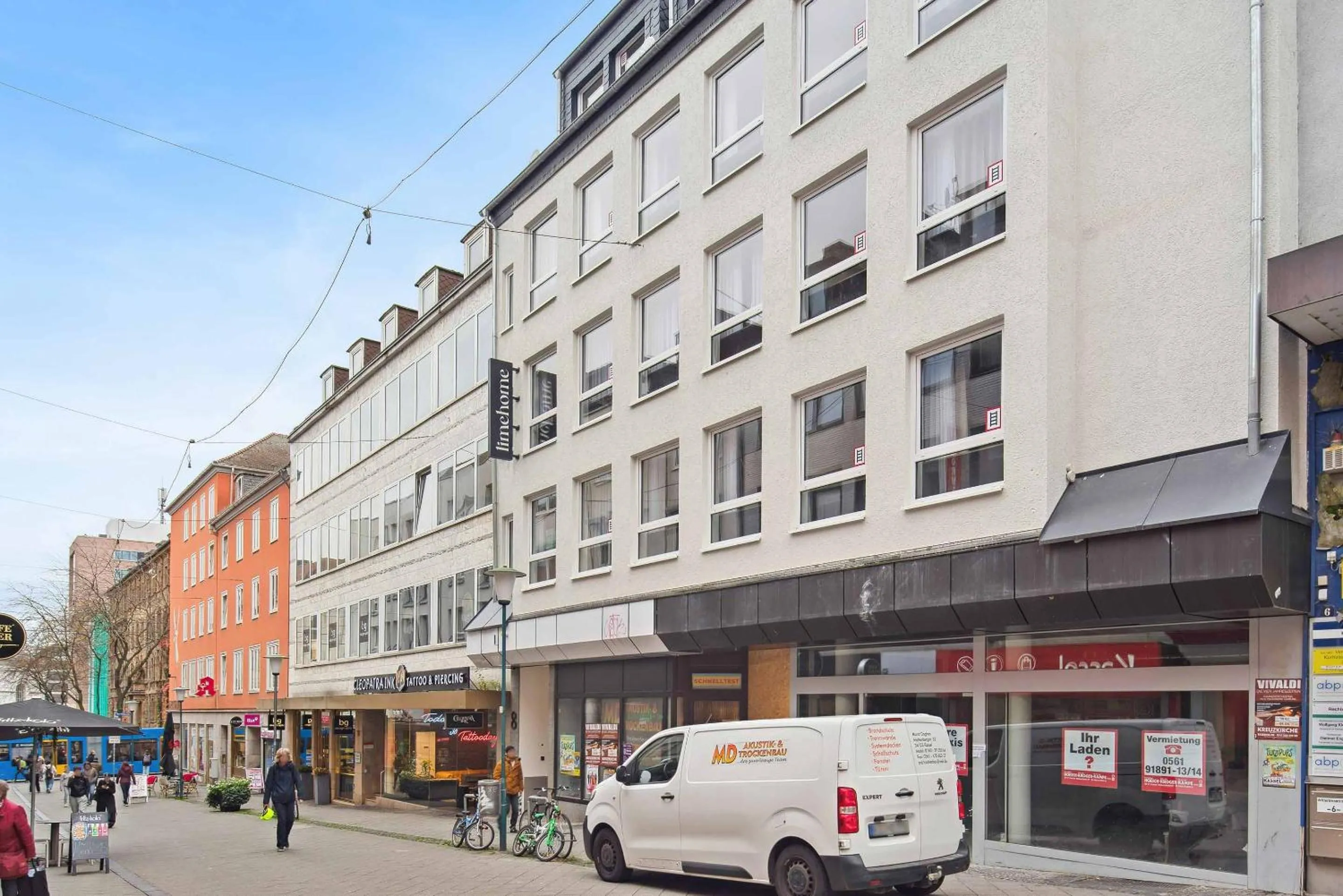 Property building in Limehome Kassel Wilhelmsstraße