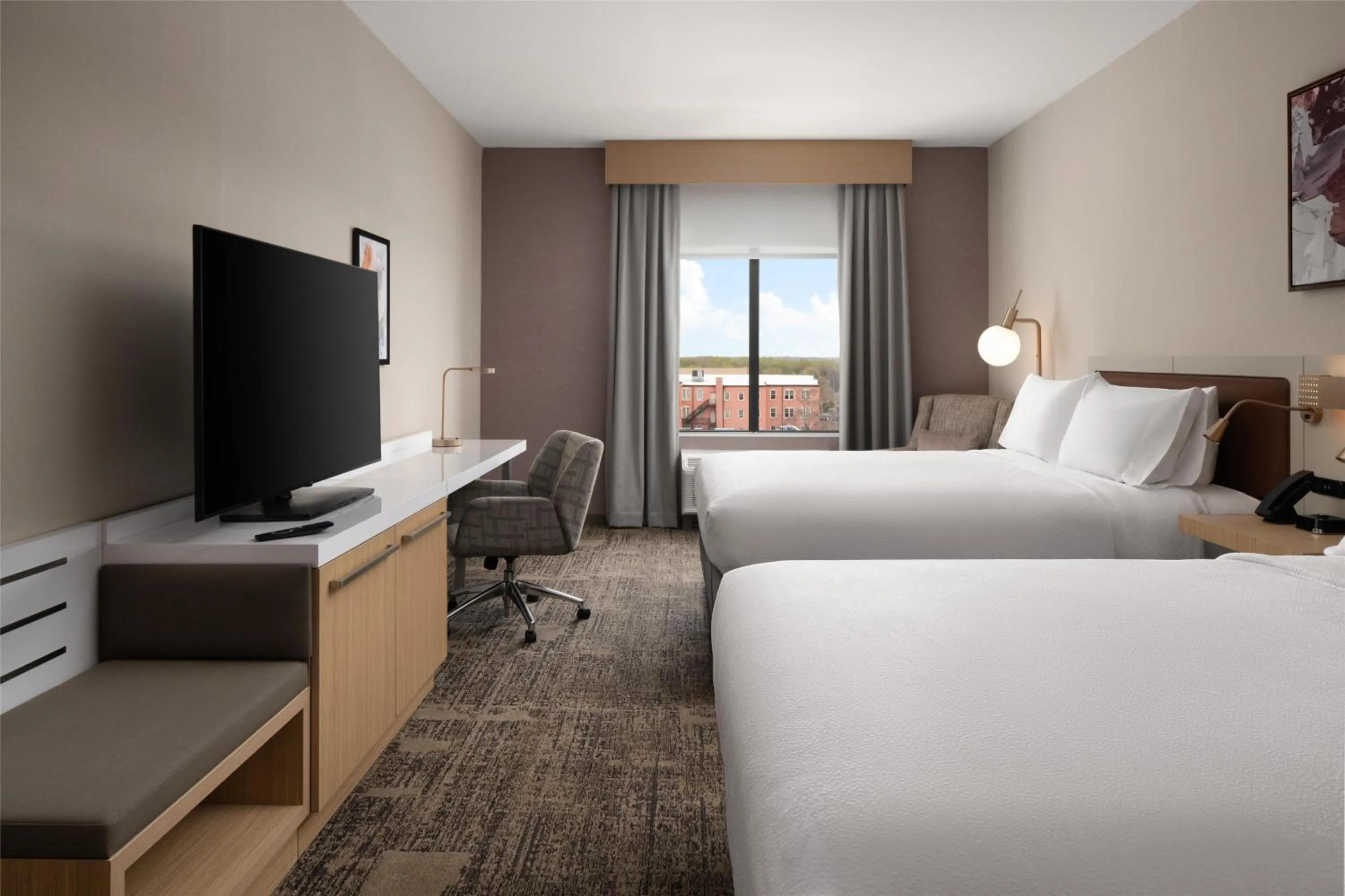 Bed in Hilton Garden Inn Greenville University Area