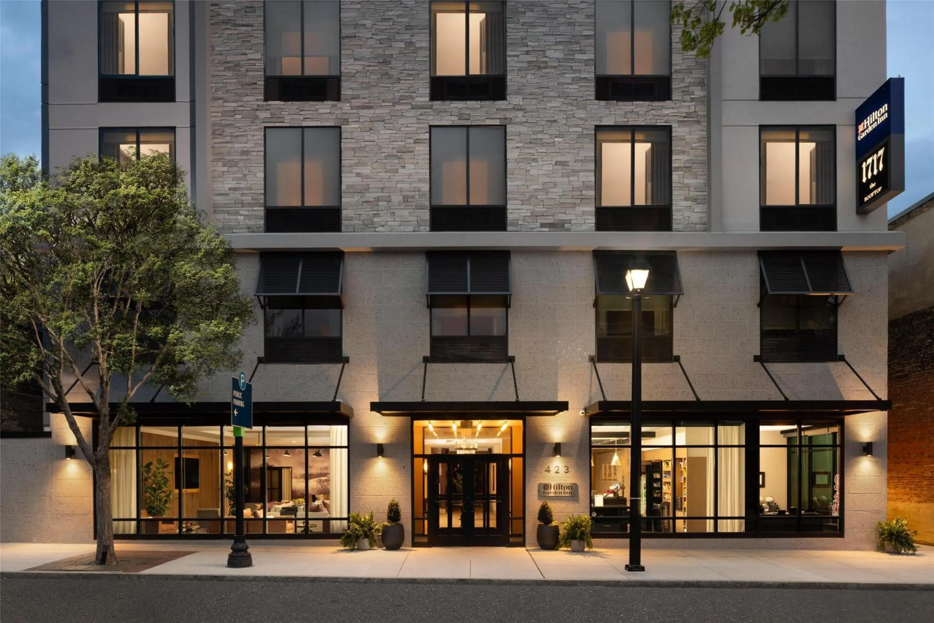 Property building in Hilton Garden Inn Greenville University Area