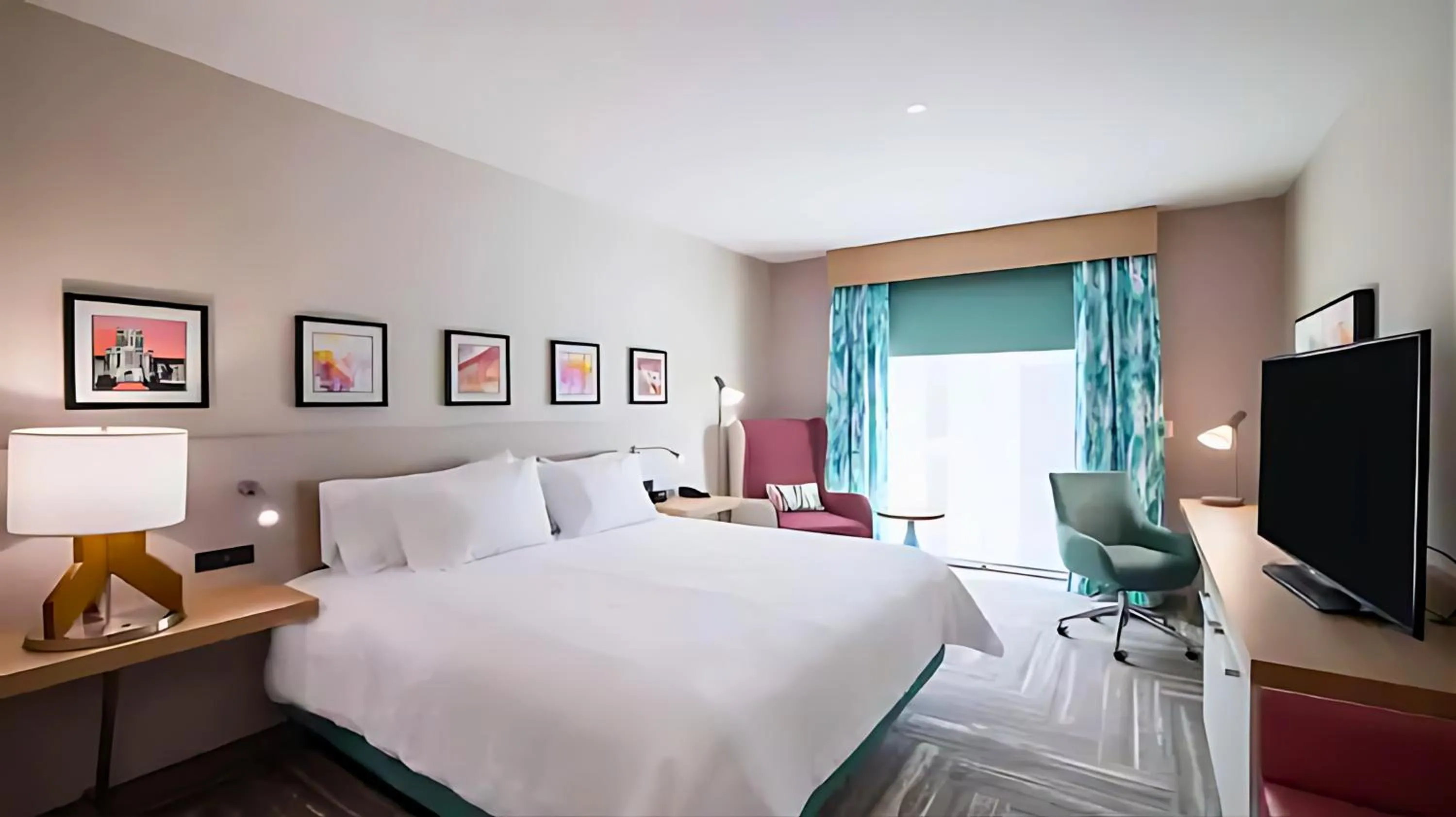 Bed in Hilton Garden Inn Greenville University Area