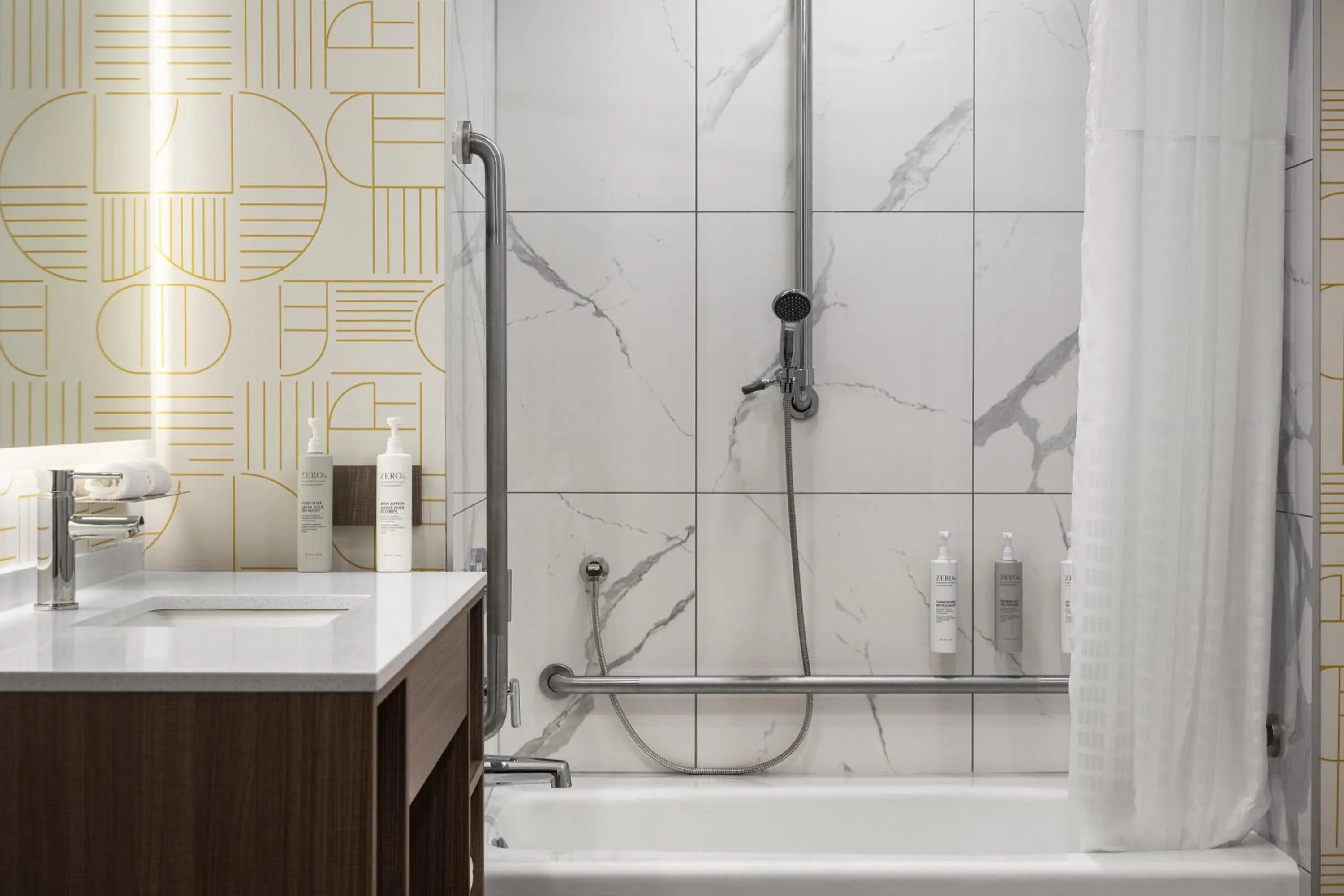 Shower in Home2 Suites By Hilton Woodstock On