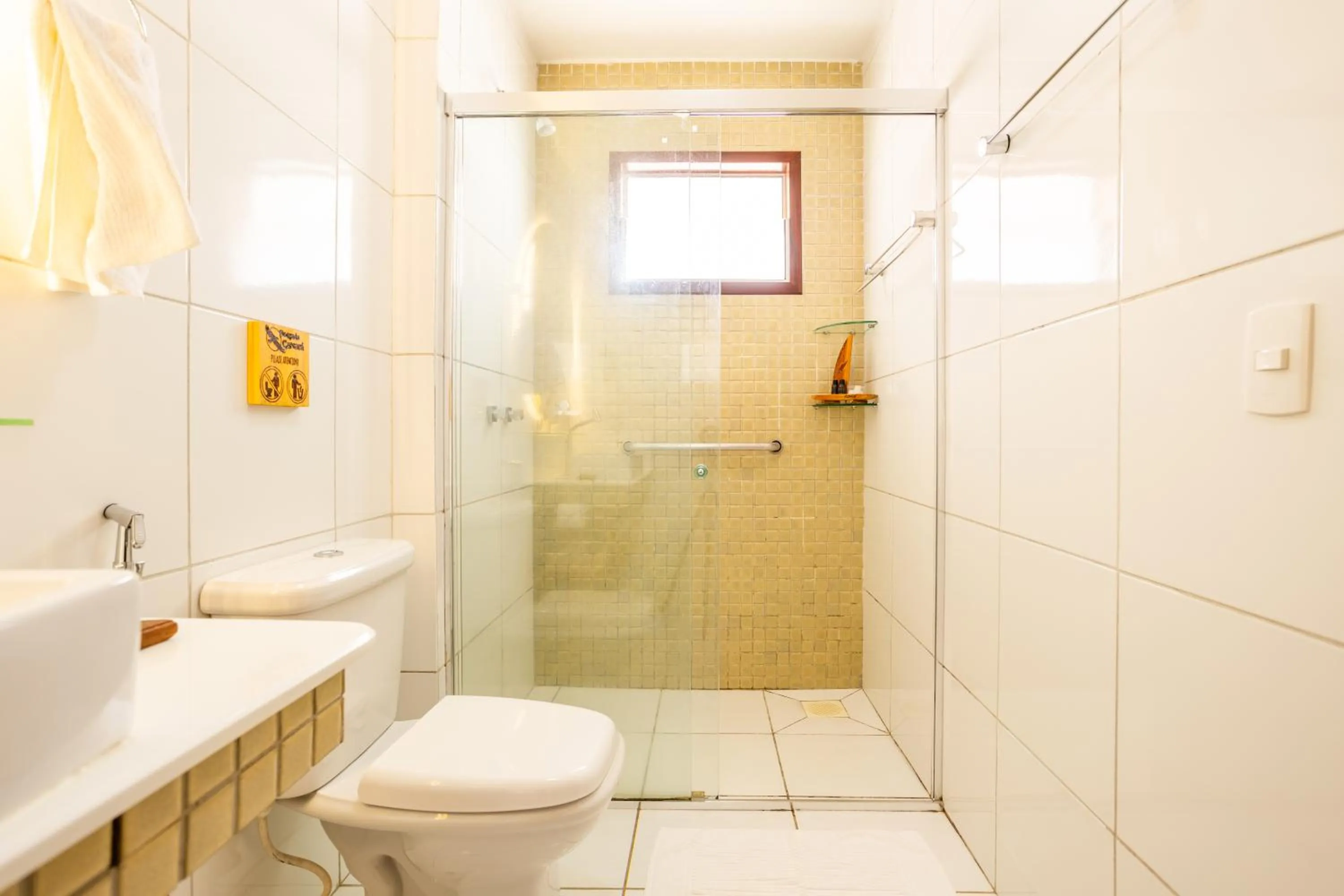 Bathroom in Pousada Carcará