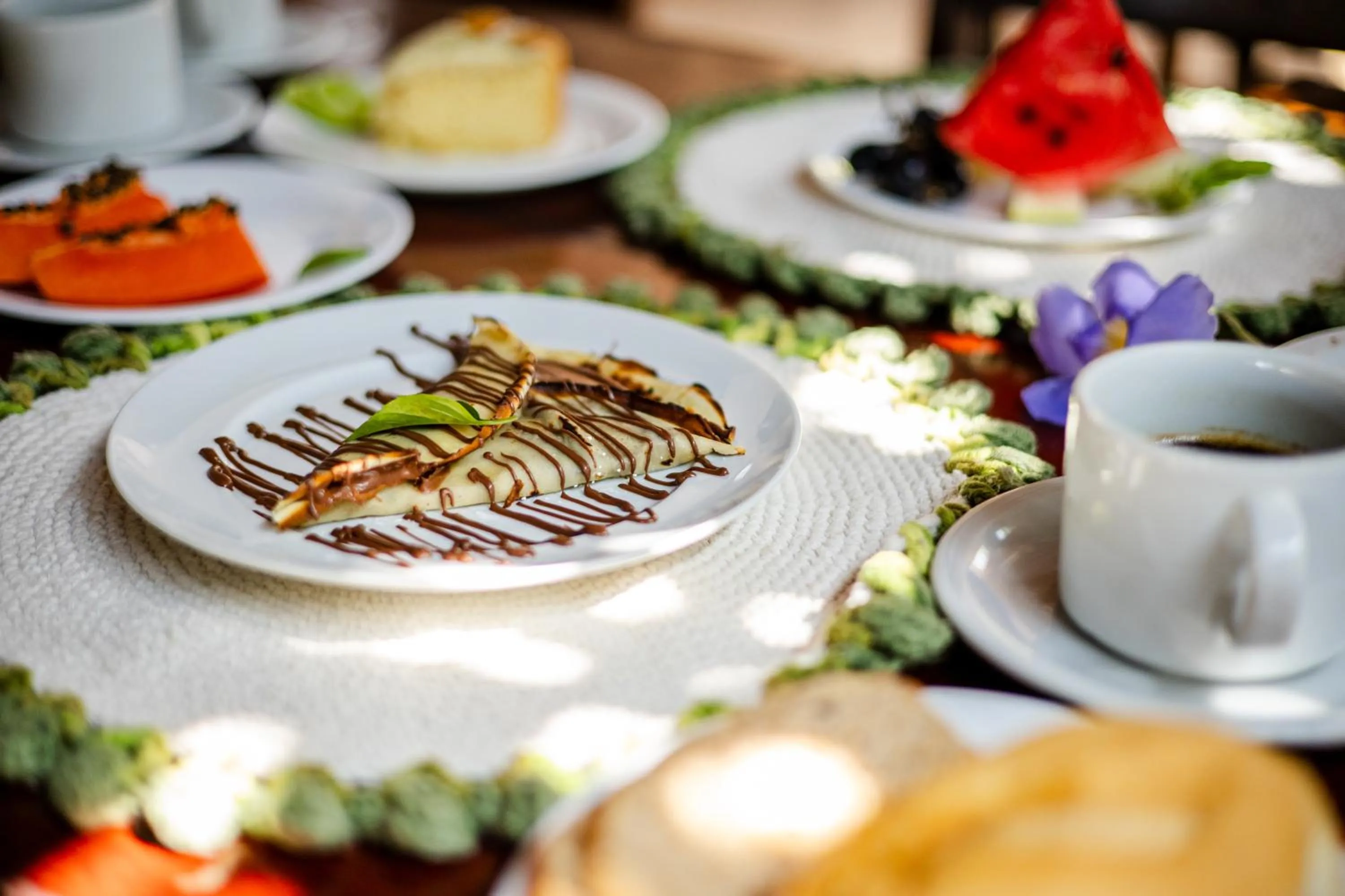 Breakfast in Pousada Carcará