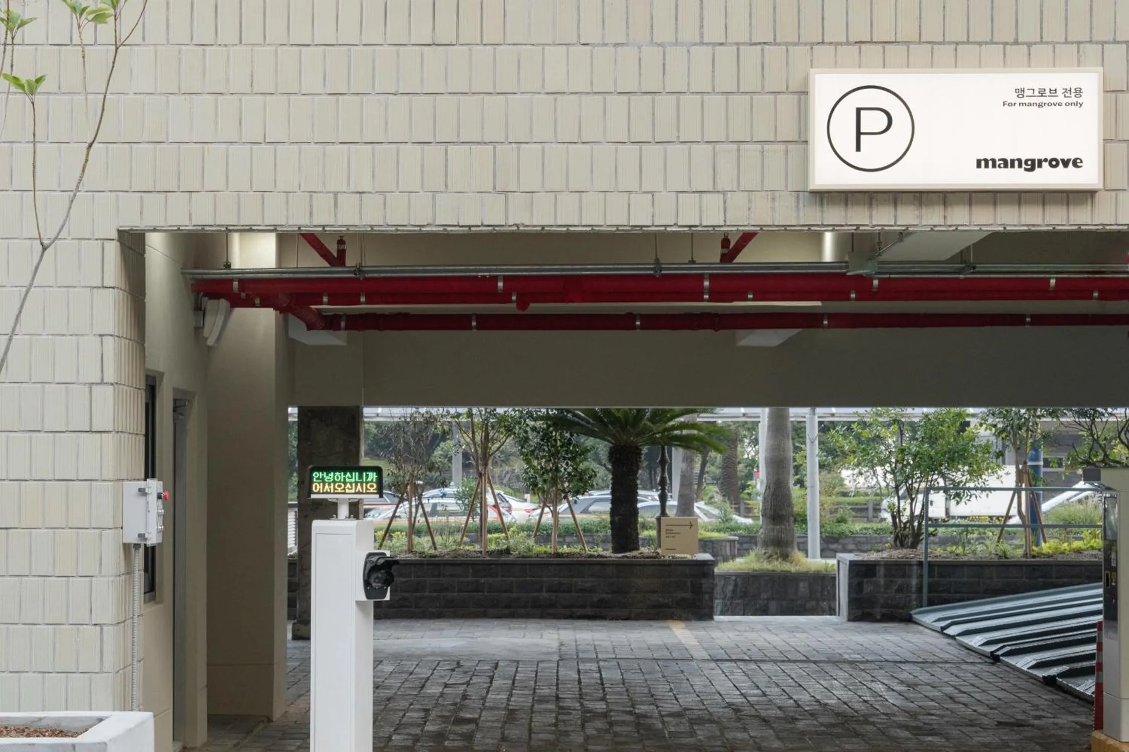 Facade/entrance in Mangrove Jeju City