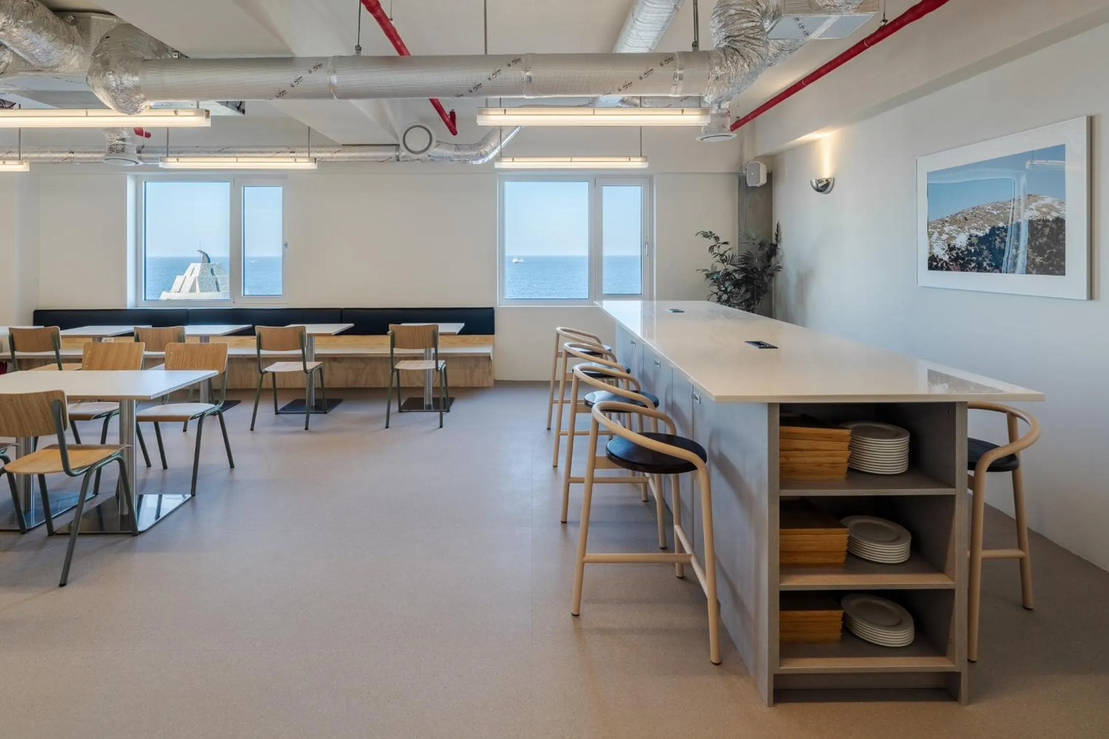 Communal kitchen in Mangrove Jeju City