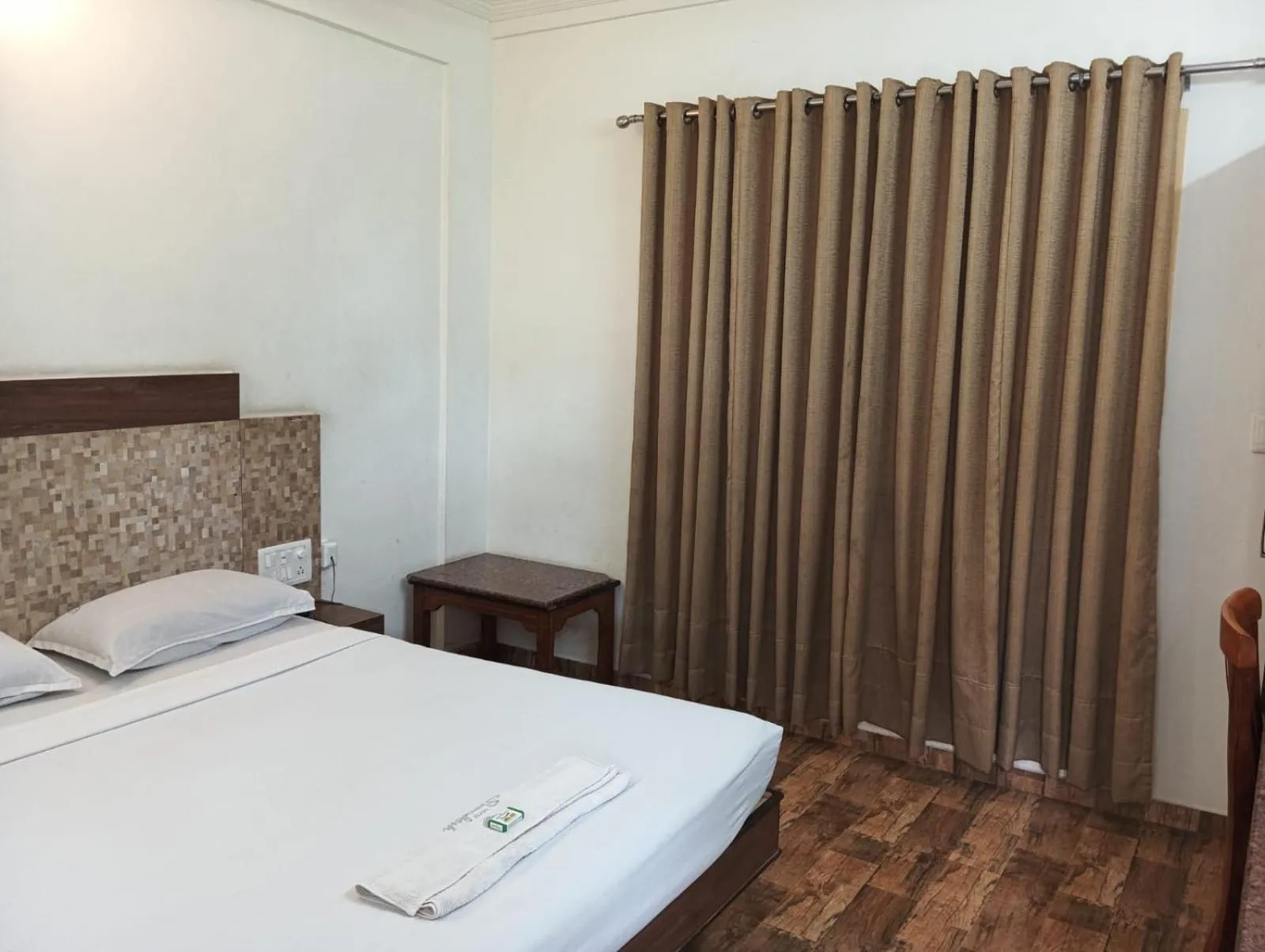 Bed in Hotel Swadesh Heritage