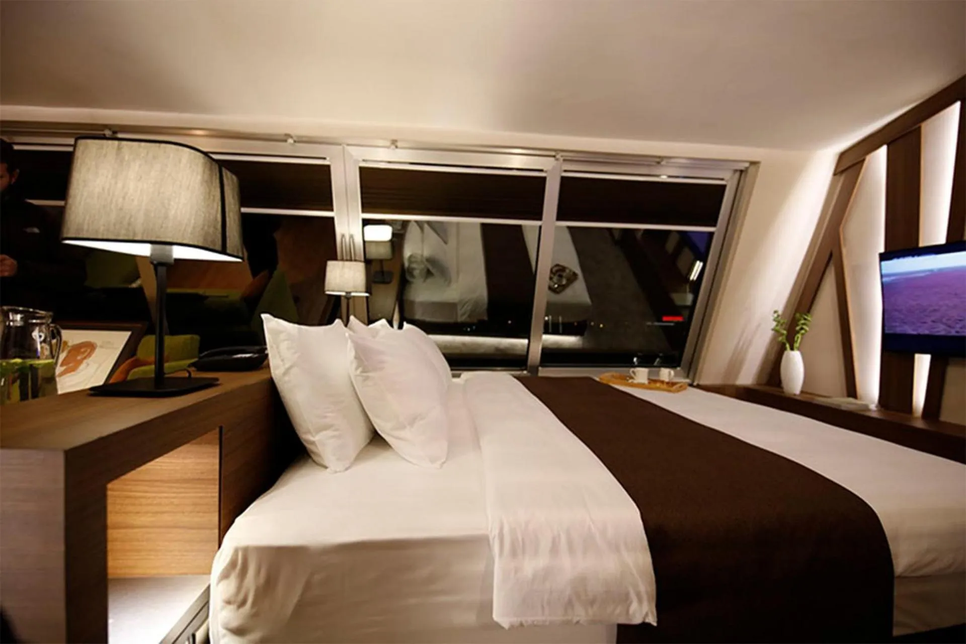 Bed in Sam Royal Hotel