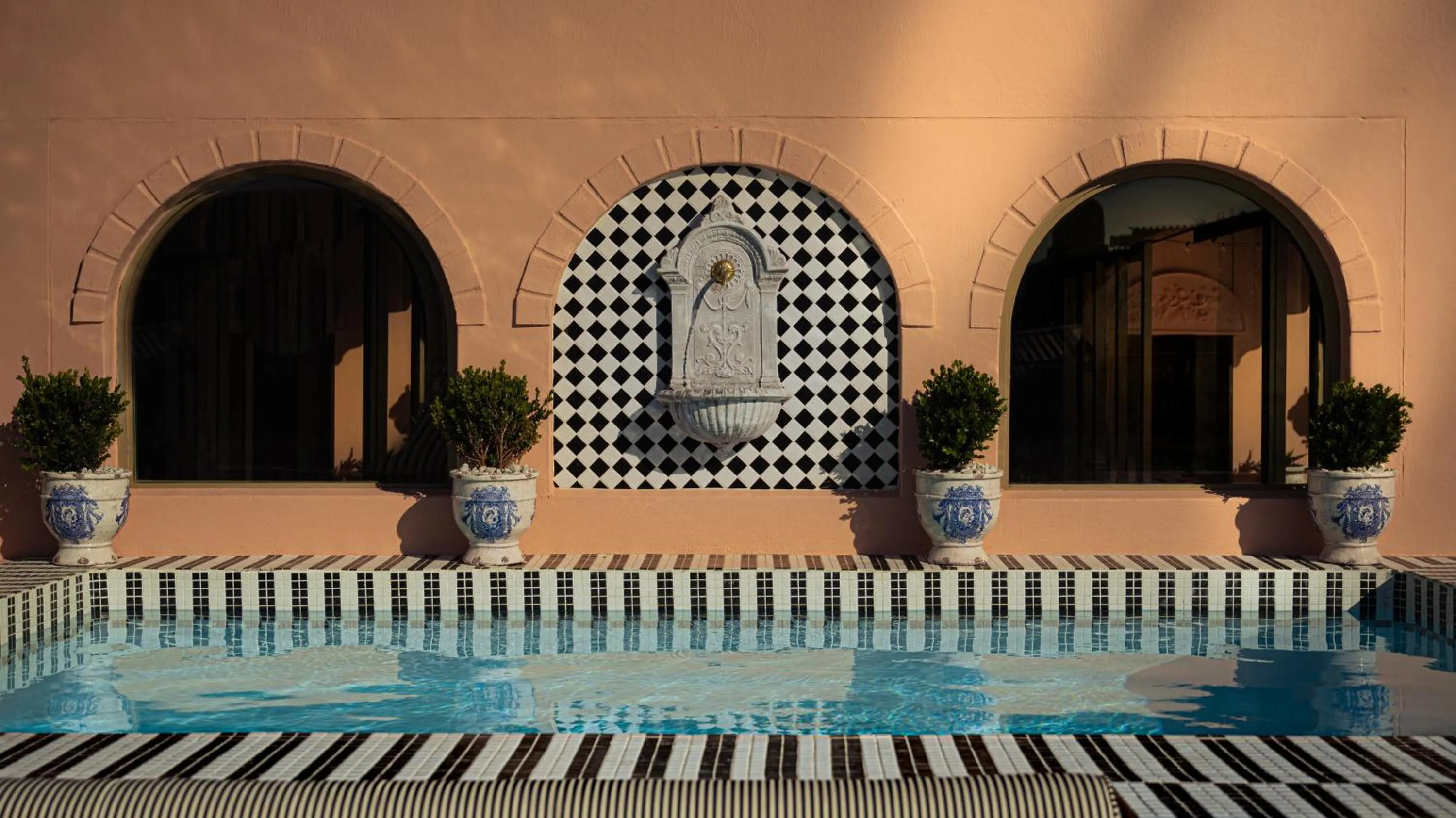 Swimming pool in The Trade Boutique Hotel