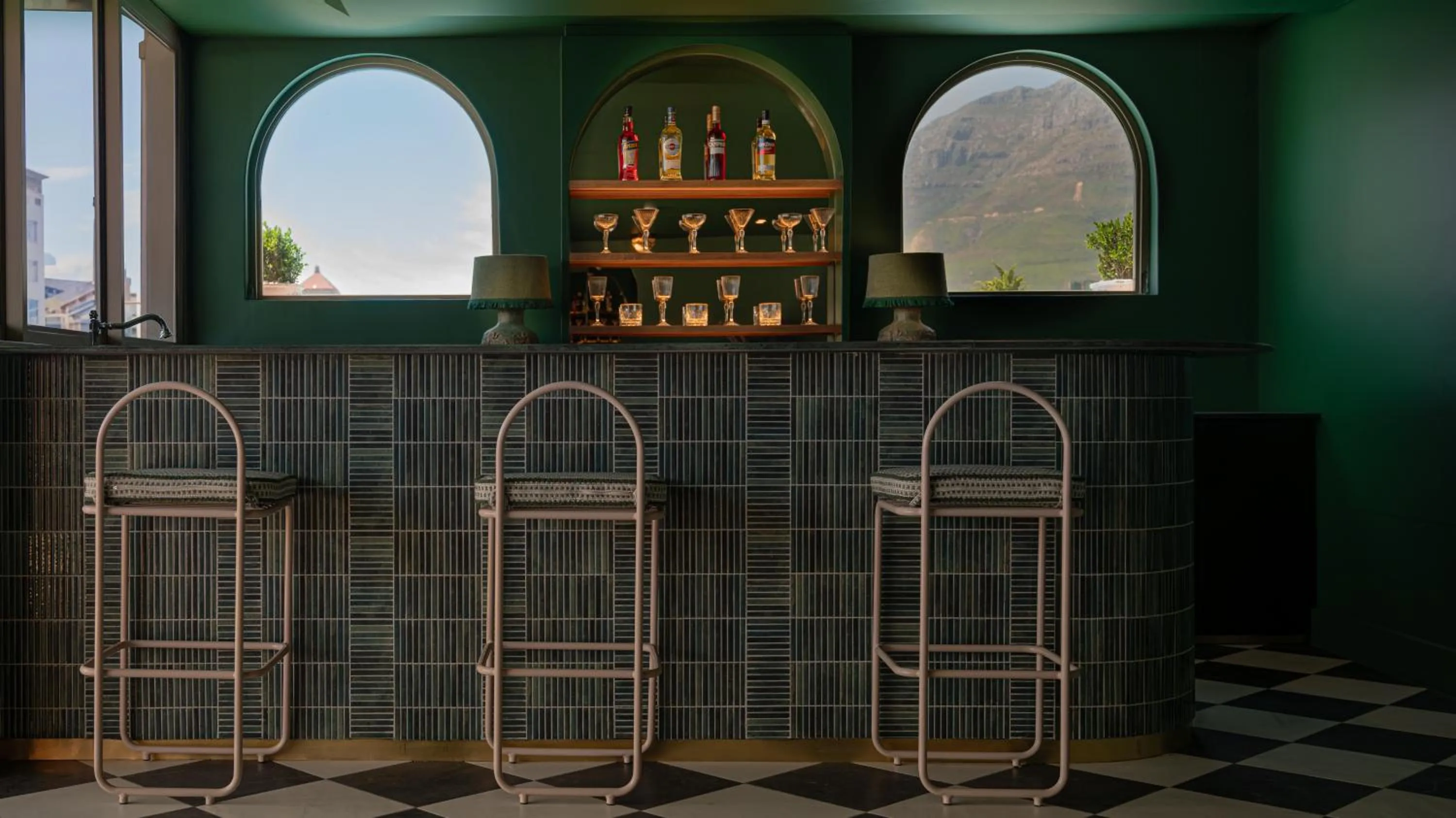 Lounge or bar in The Trade Boutique Hotel