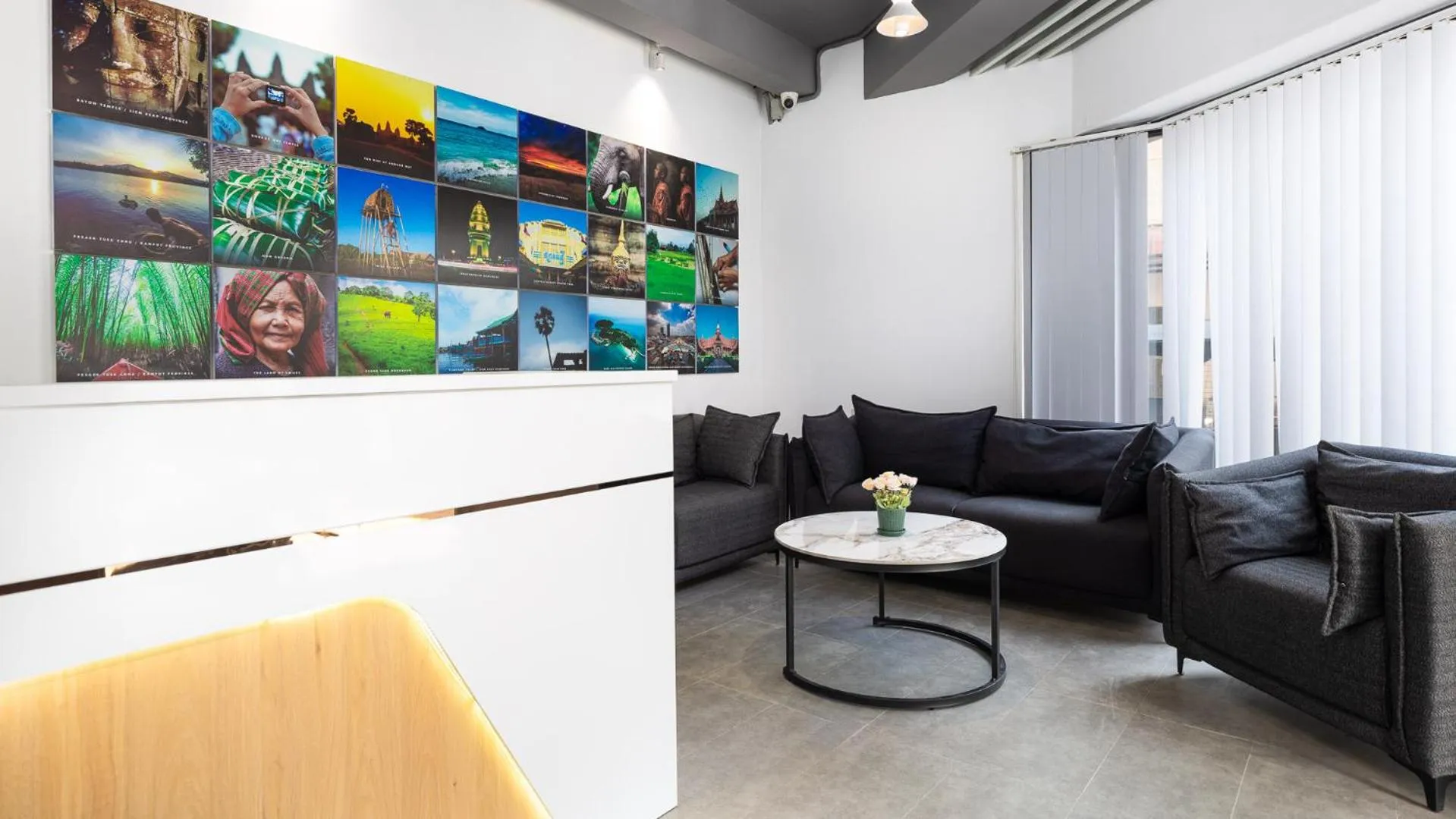 Sky hotel - Rooms & Free laundry - 50m to Royal Palace