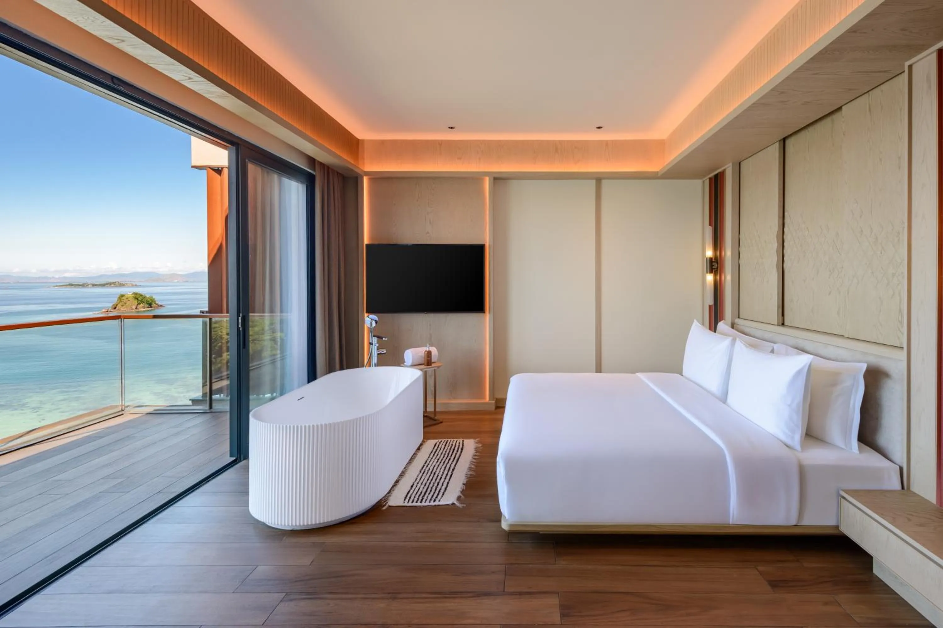 Bedroom, Bed in Katamaran Hotel & Resort Komodo