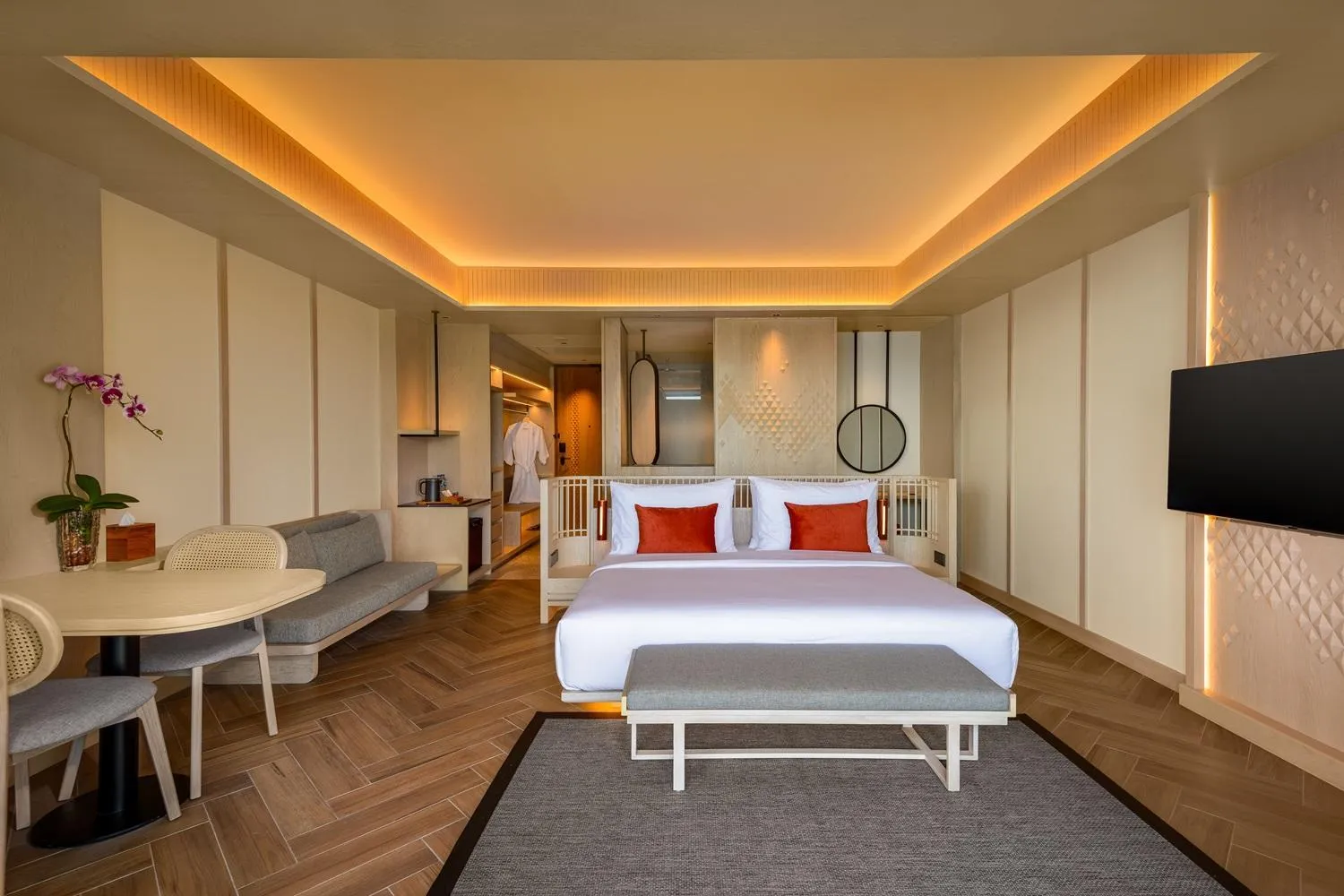 Bed in Katamaran Hotel & Resort Komodo