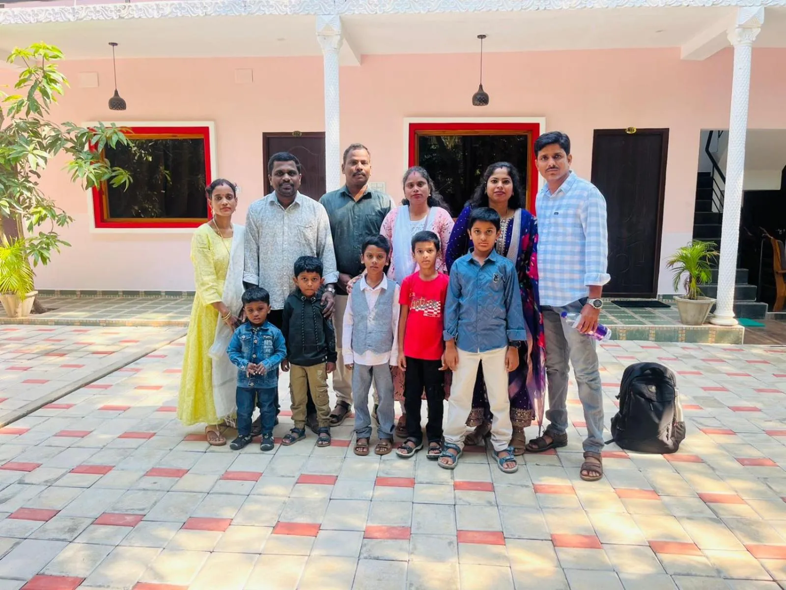 Property building in Hotel De Jardin Pondicherry with Swimming Pool