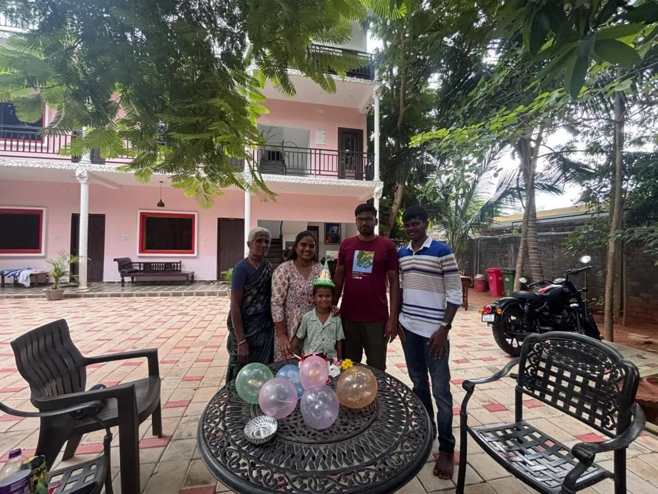 Property building in Hotel De Jardin Pondicherry with Swimming Pool