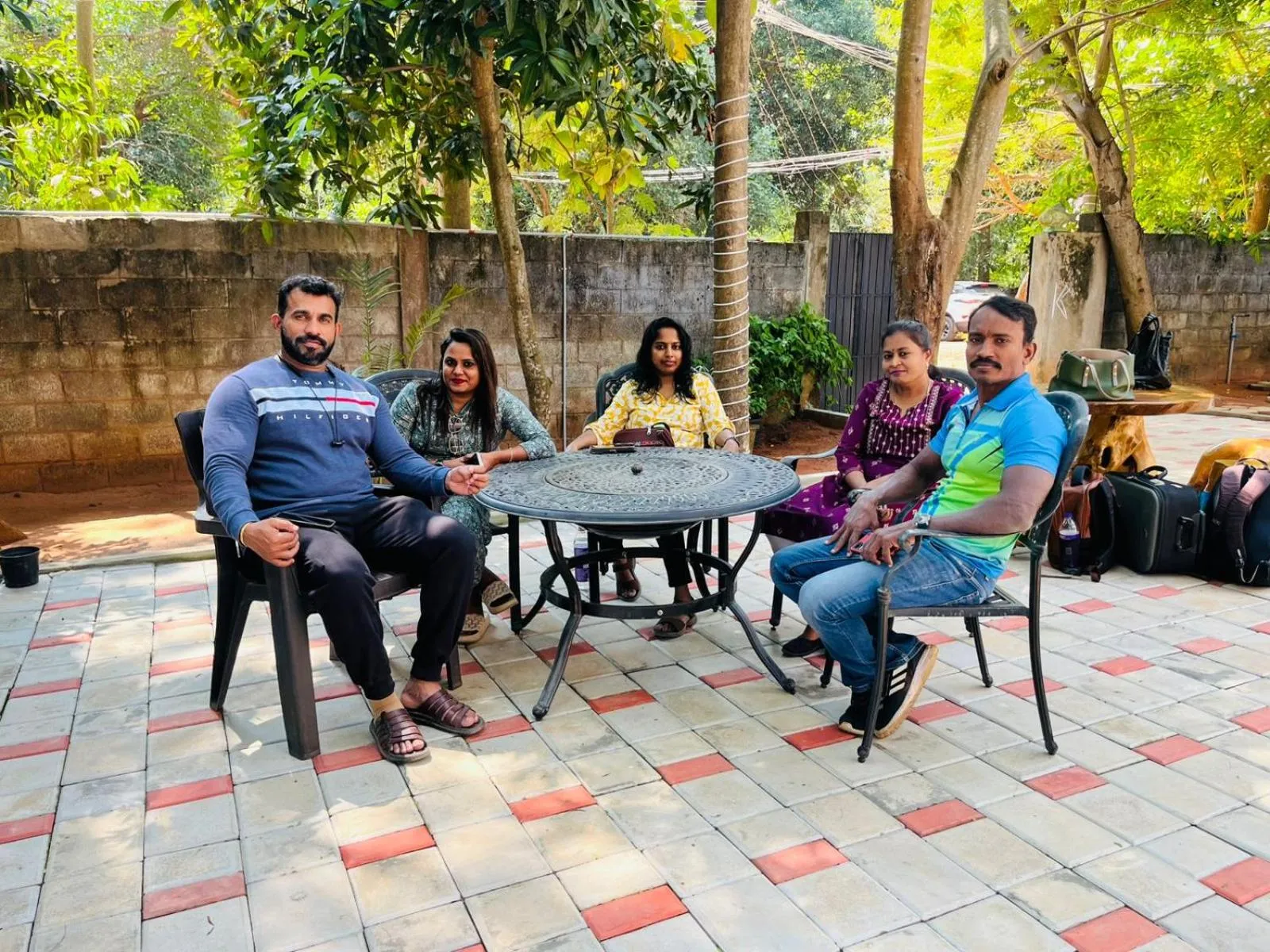 Property building in Hotel De Jardin Pondicherry with Swimming Pool