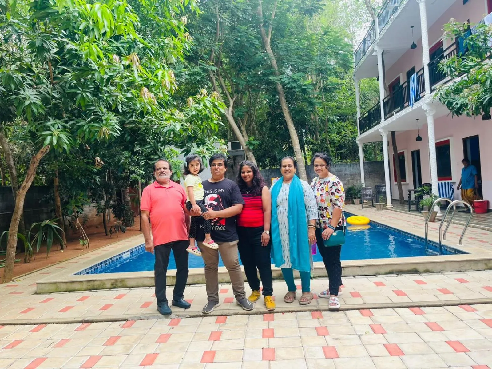 Property building in Hotel De Jardin Pondicherry with Swimming Pool