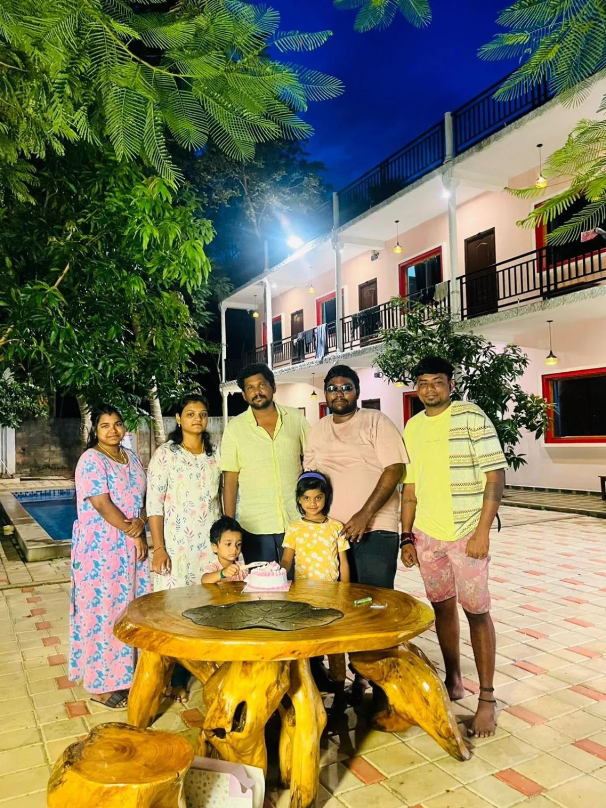 Property building in Hotel De Jardin Pondicherry with Swimming Pool