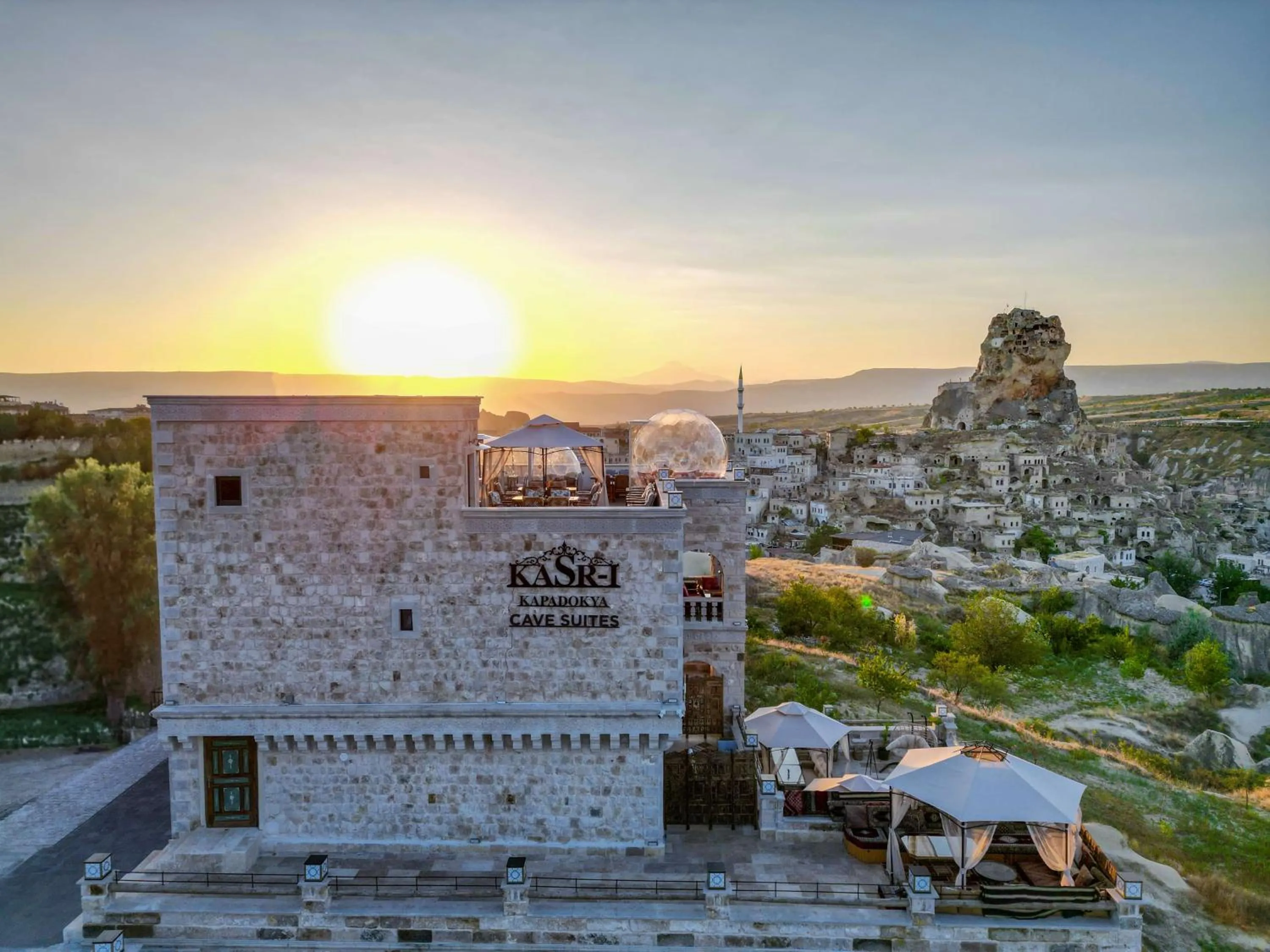Property building in Kasr-ı Kapadokya Cave Suites