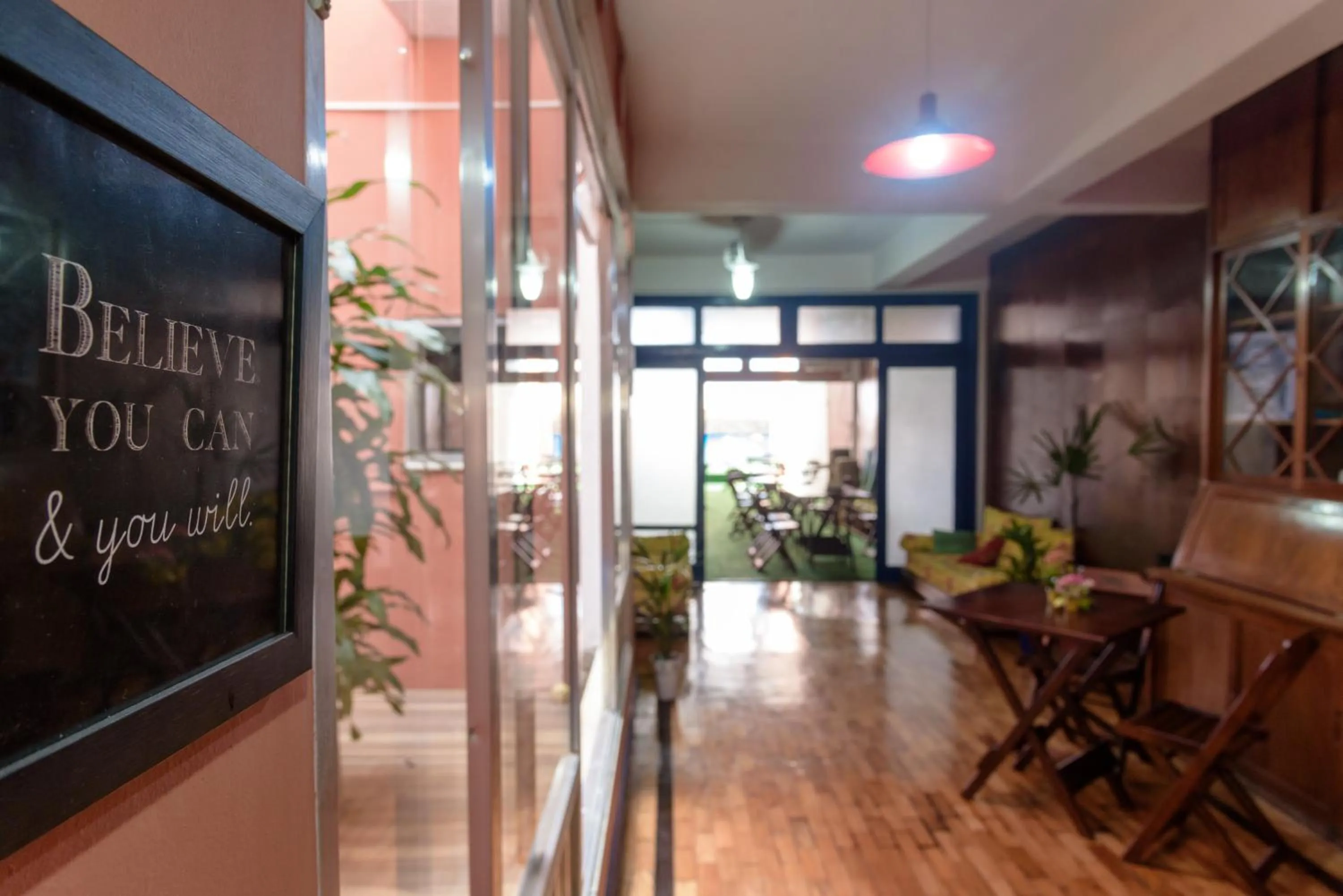 Communal lounge/ TV room in Maracanã Hostel Sport Bar