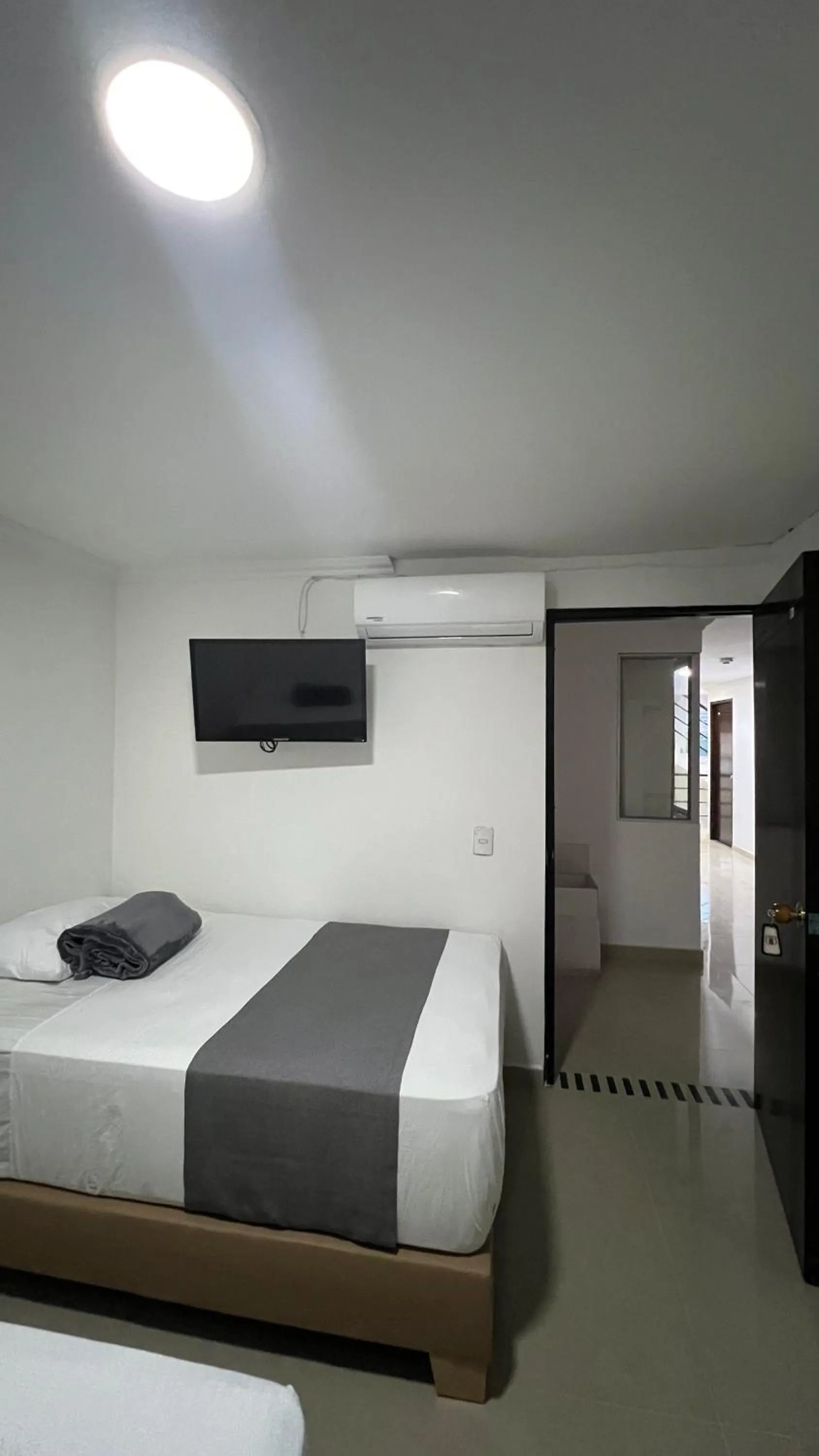 Bed in Hotel Medellín 66