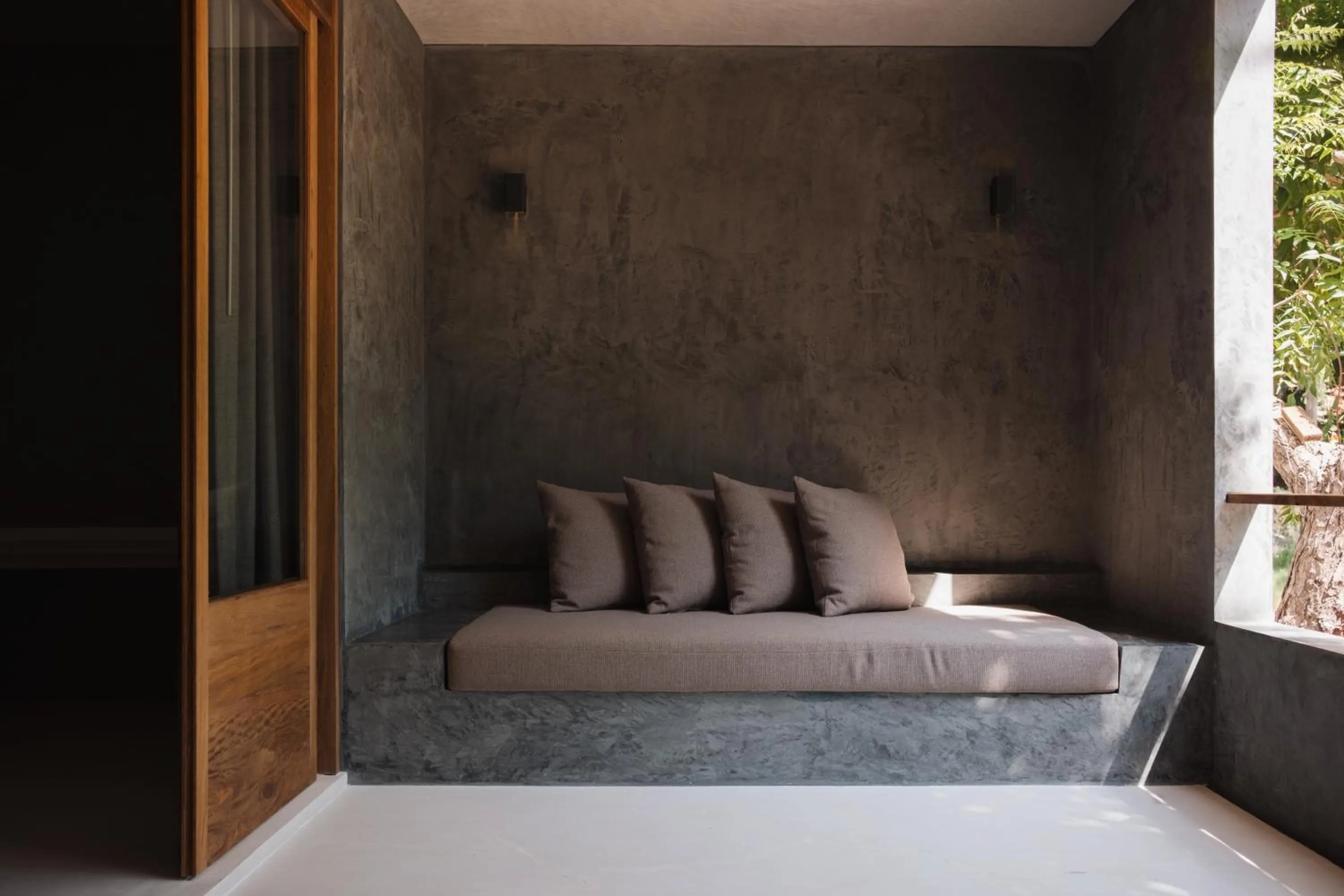 Balcony/Terrace, Bed in Suuel Hotel Adults Only