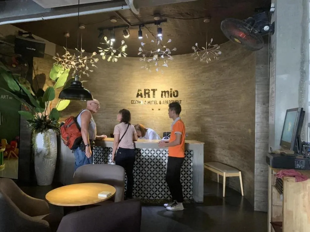 Living room in ARTMIO Hotel Apartment