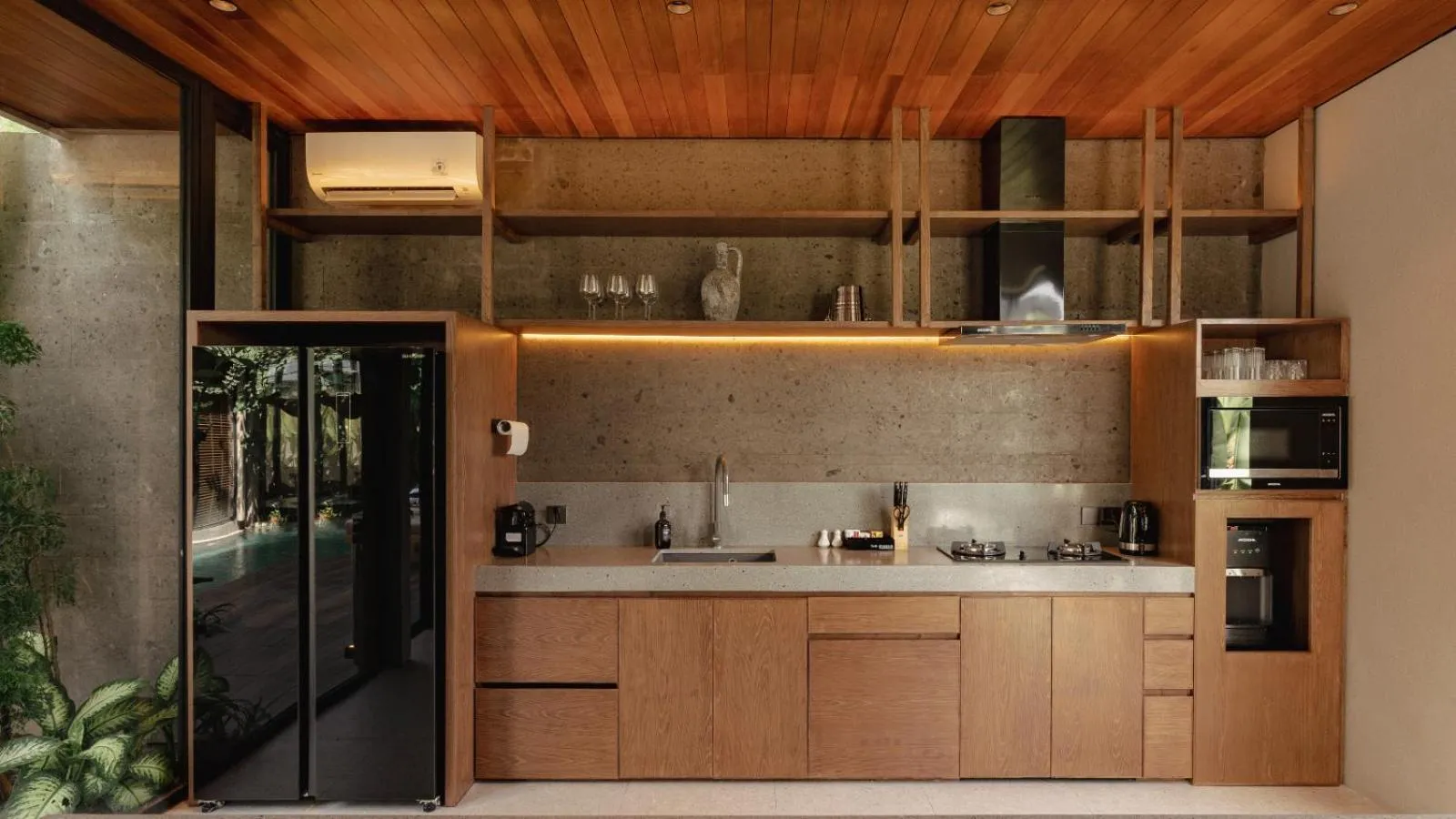 Kitchen or kitchenette in The Akasha Canggu Luxury Villas