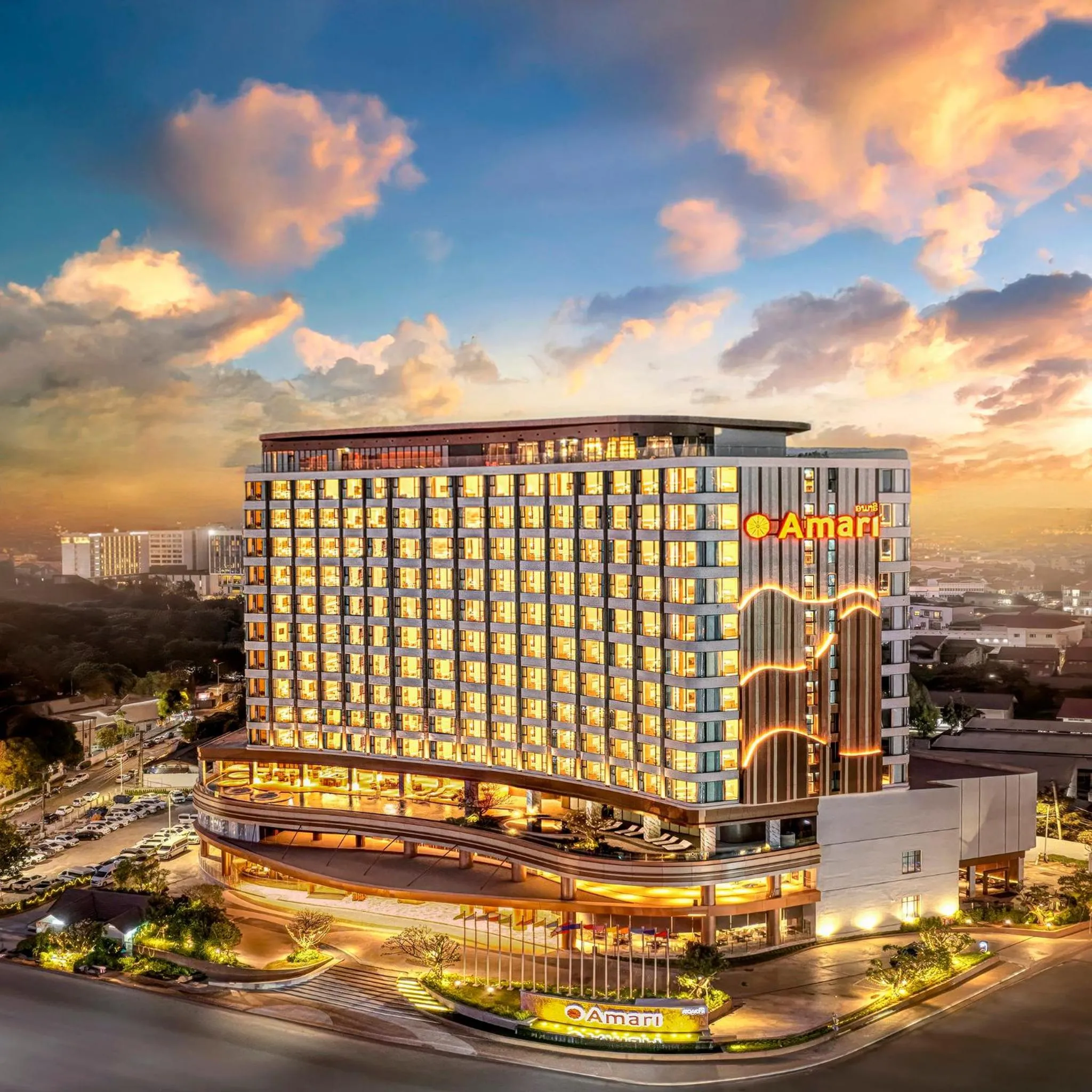 Property building in Amari Vientiane