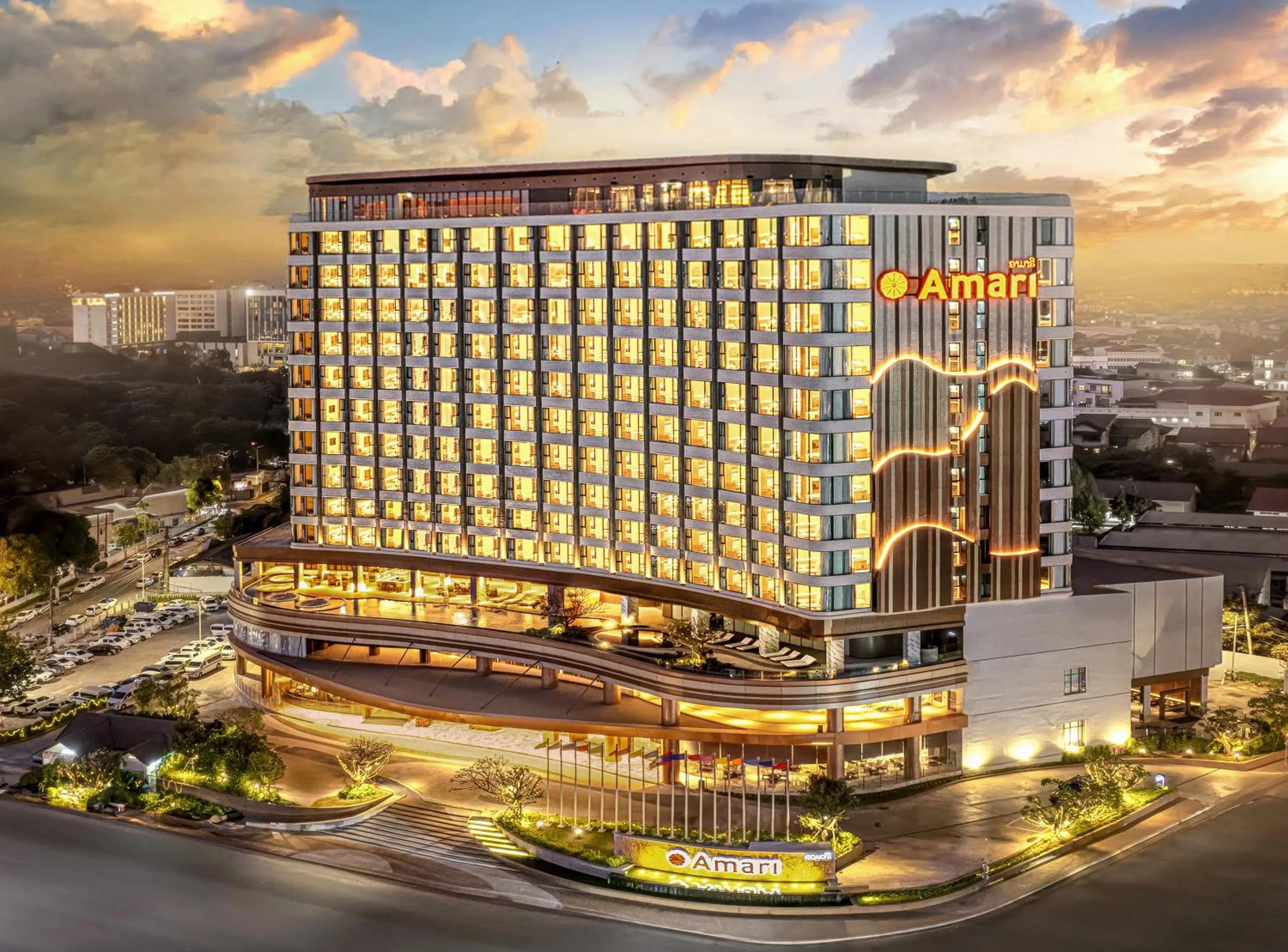 Property building in Amari Vientiane