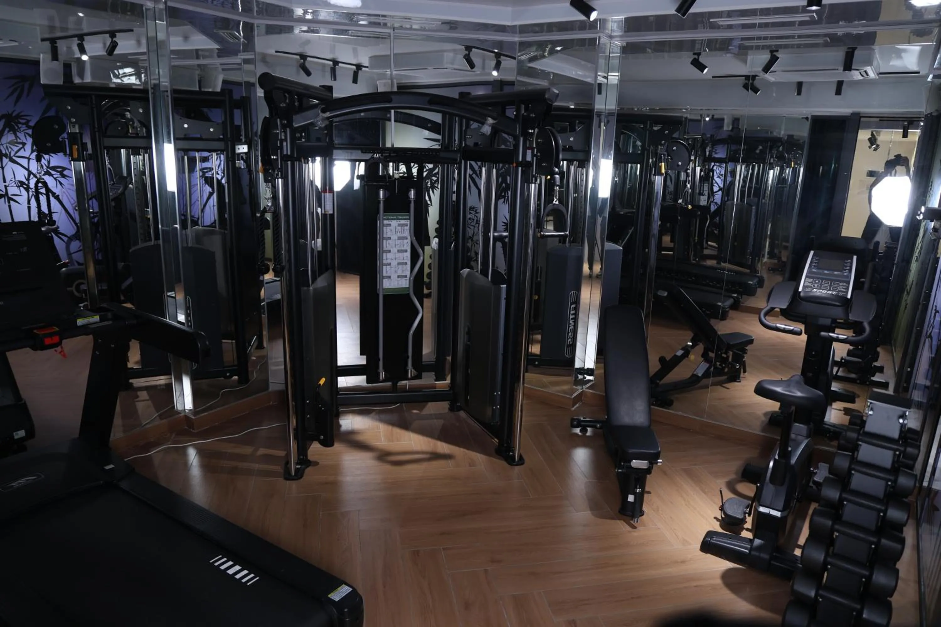 Fitness centre/facilities in Azimut Hotel Tashkent